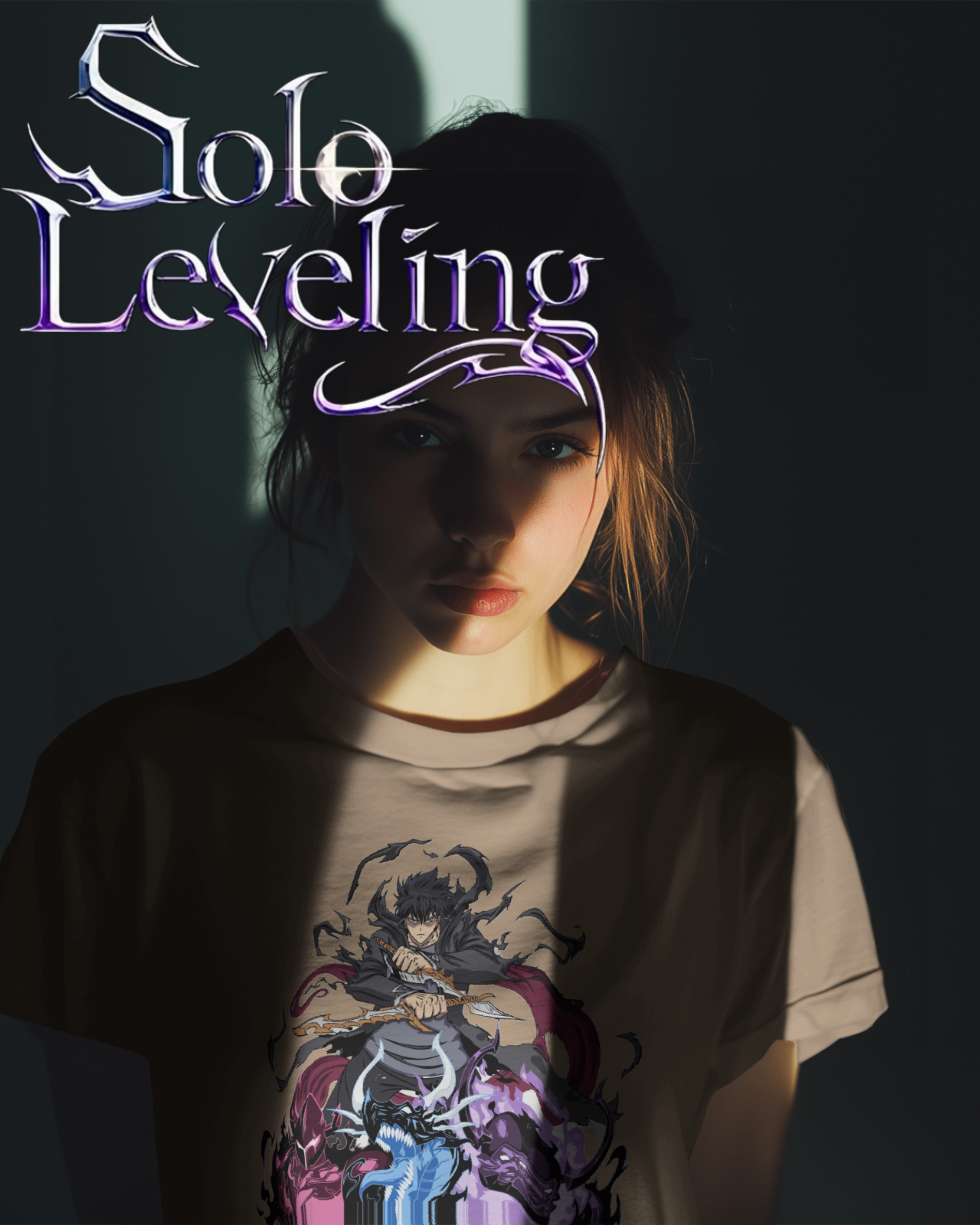 Women Solo Leveling T Shirts