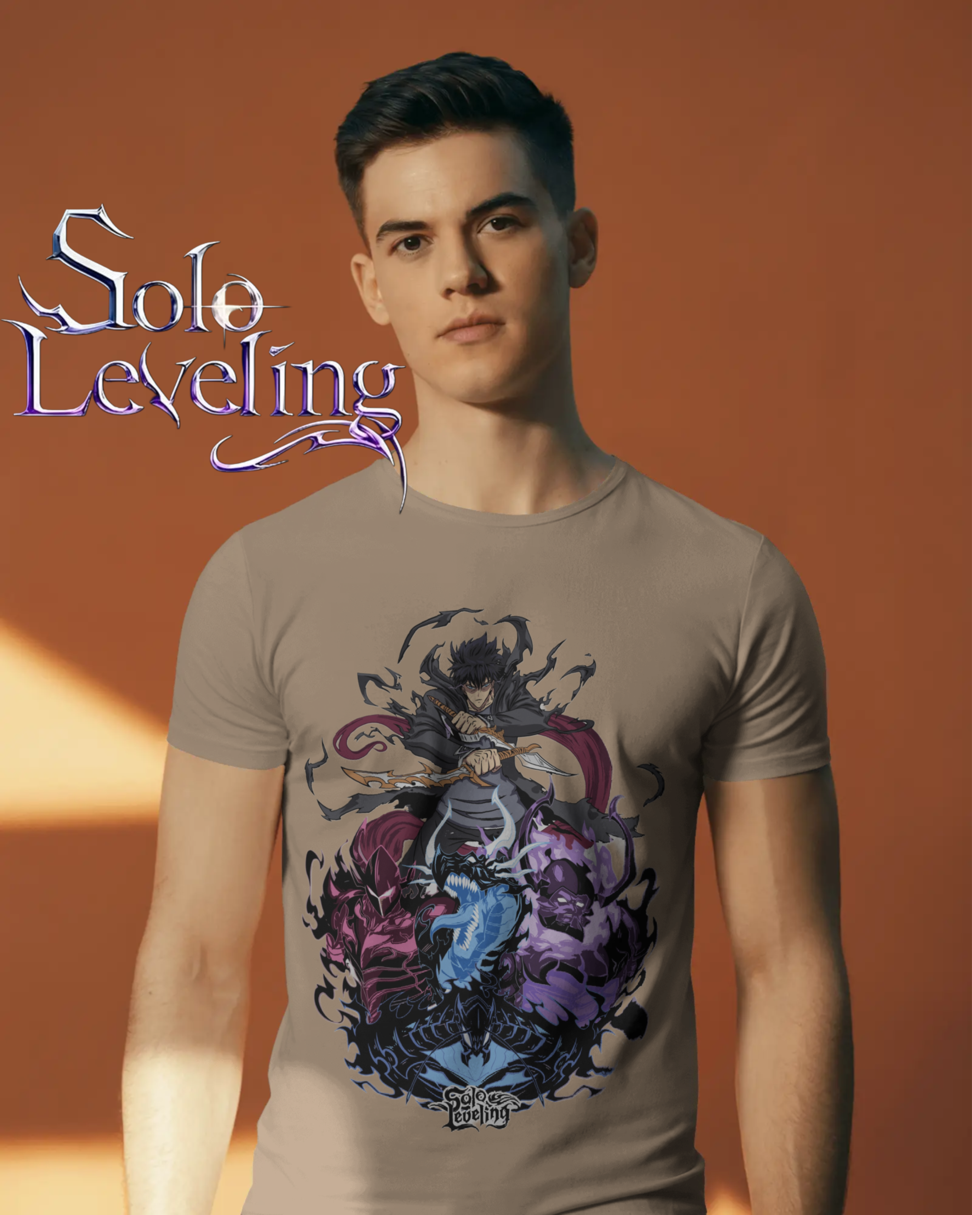 Men Solo Levelling T Shirts