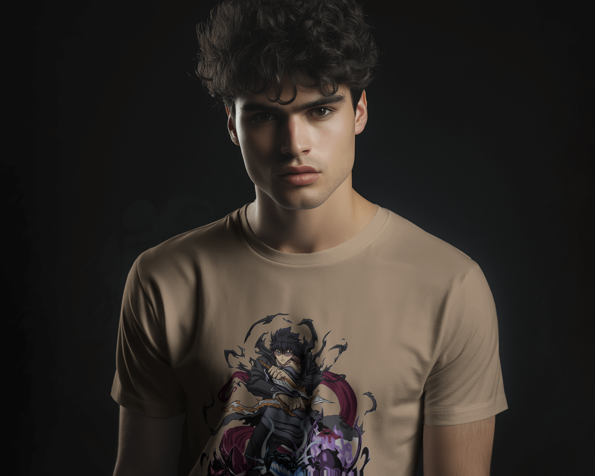 Men Solid T Shirt