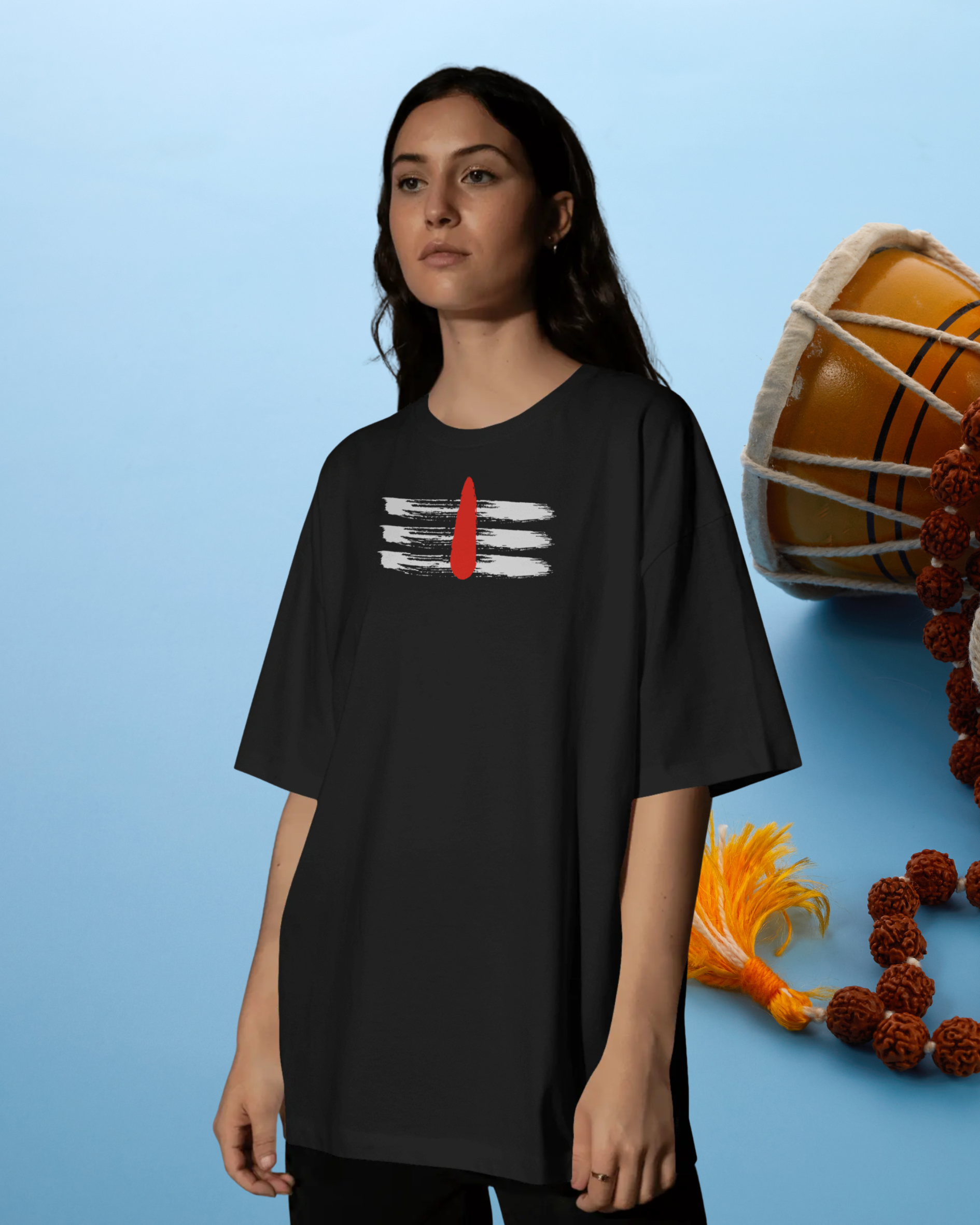 গোকু মহিলাদের ওভারসাইজড টি-শার্ট