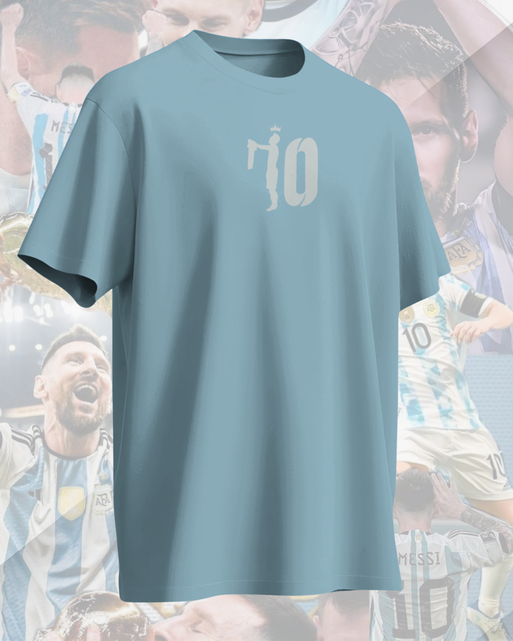 Messi Men Premium Oversized  T-Shirt