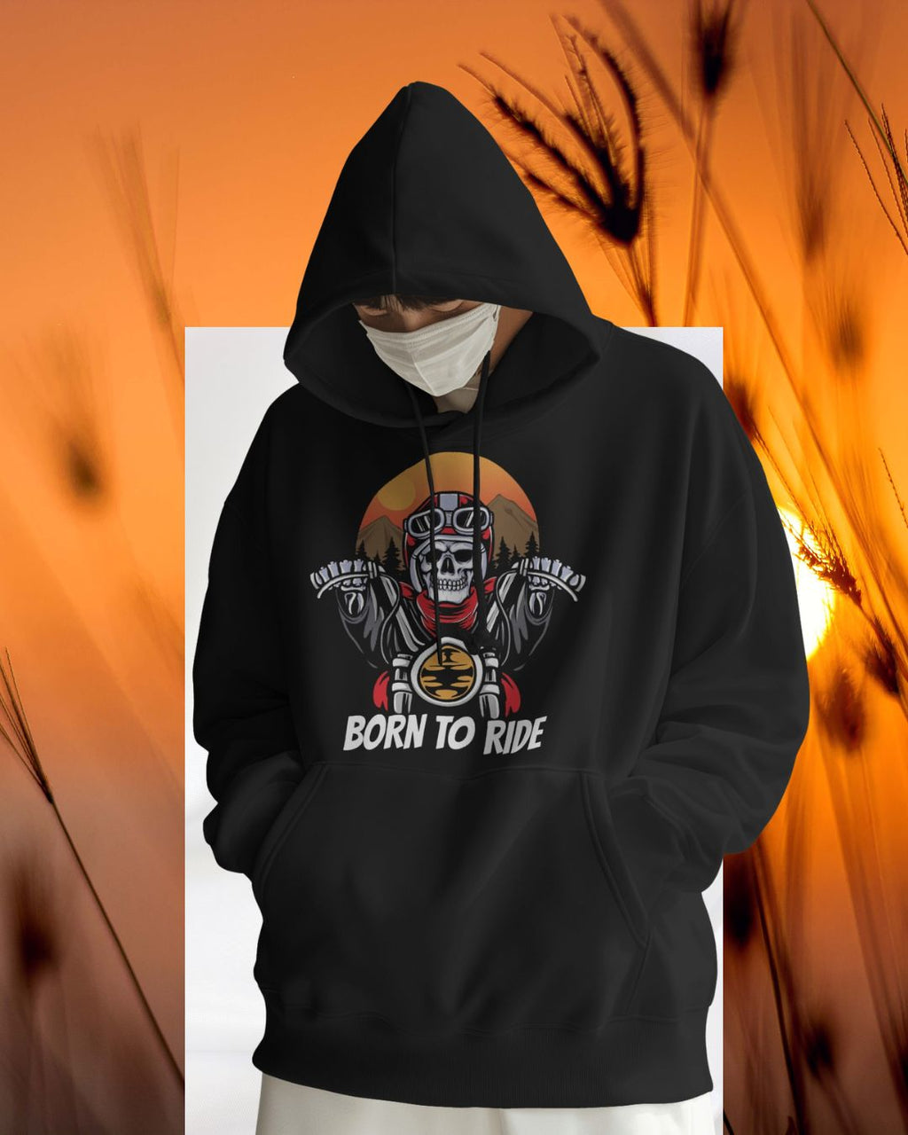 Biker Men Premium Hoodie