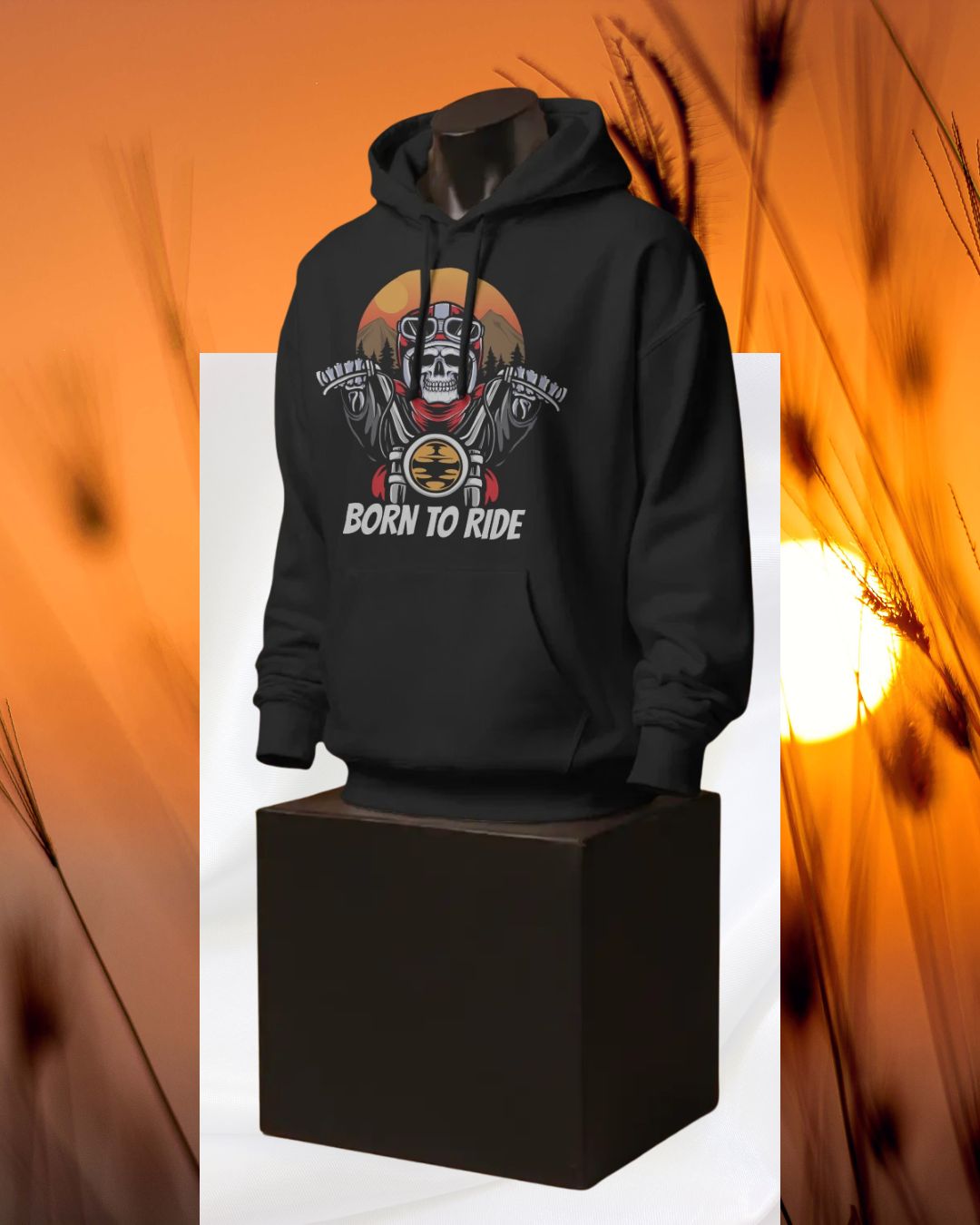 Biker Women Premium Hoodie