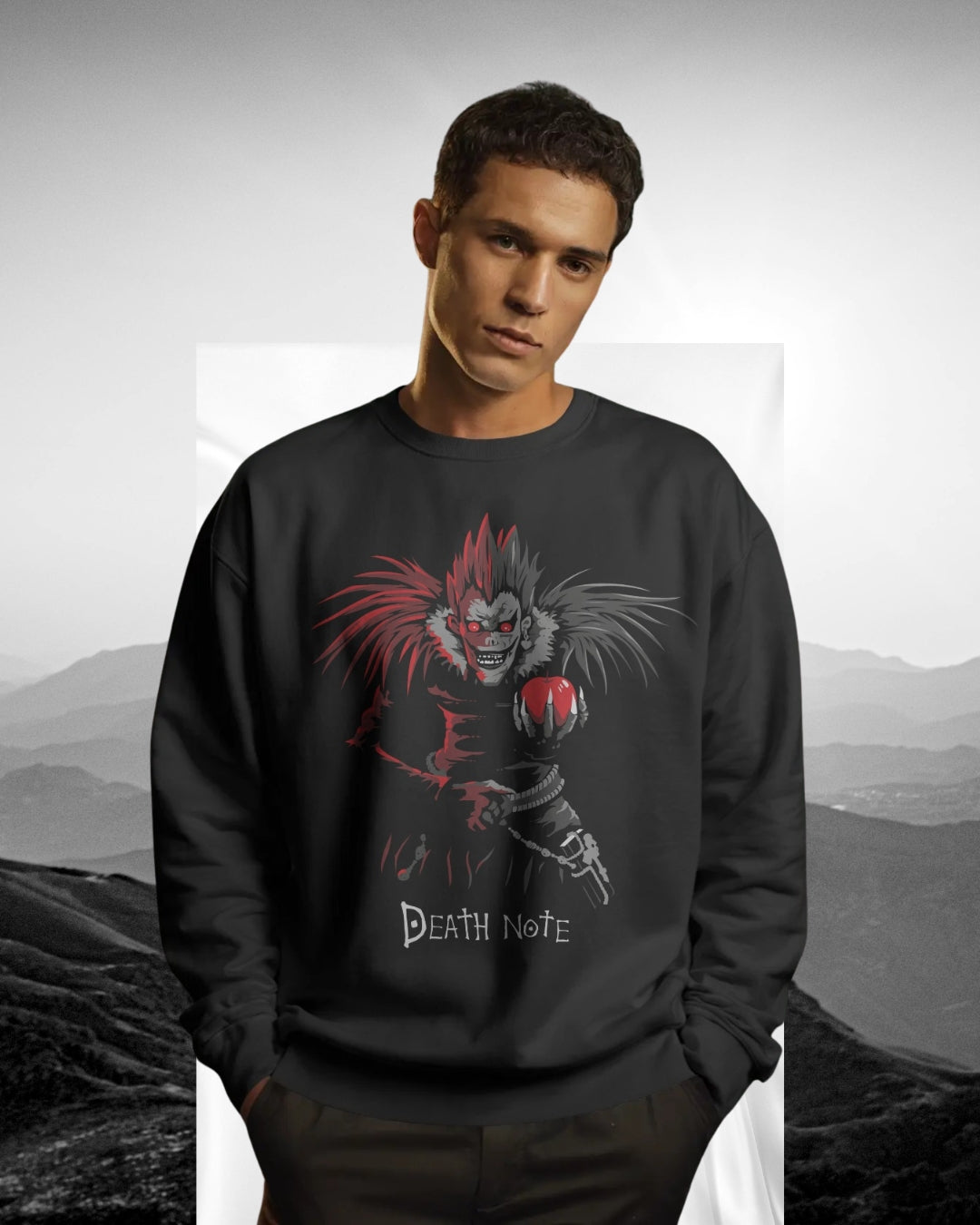 Deathnote Men Premium Sweatshirt