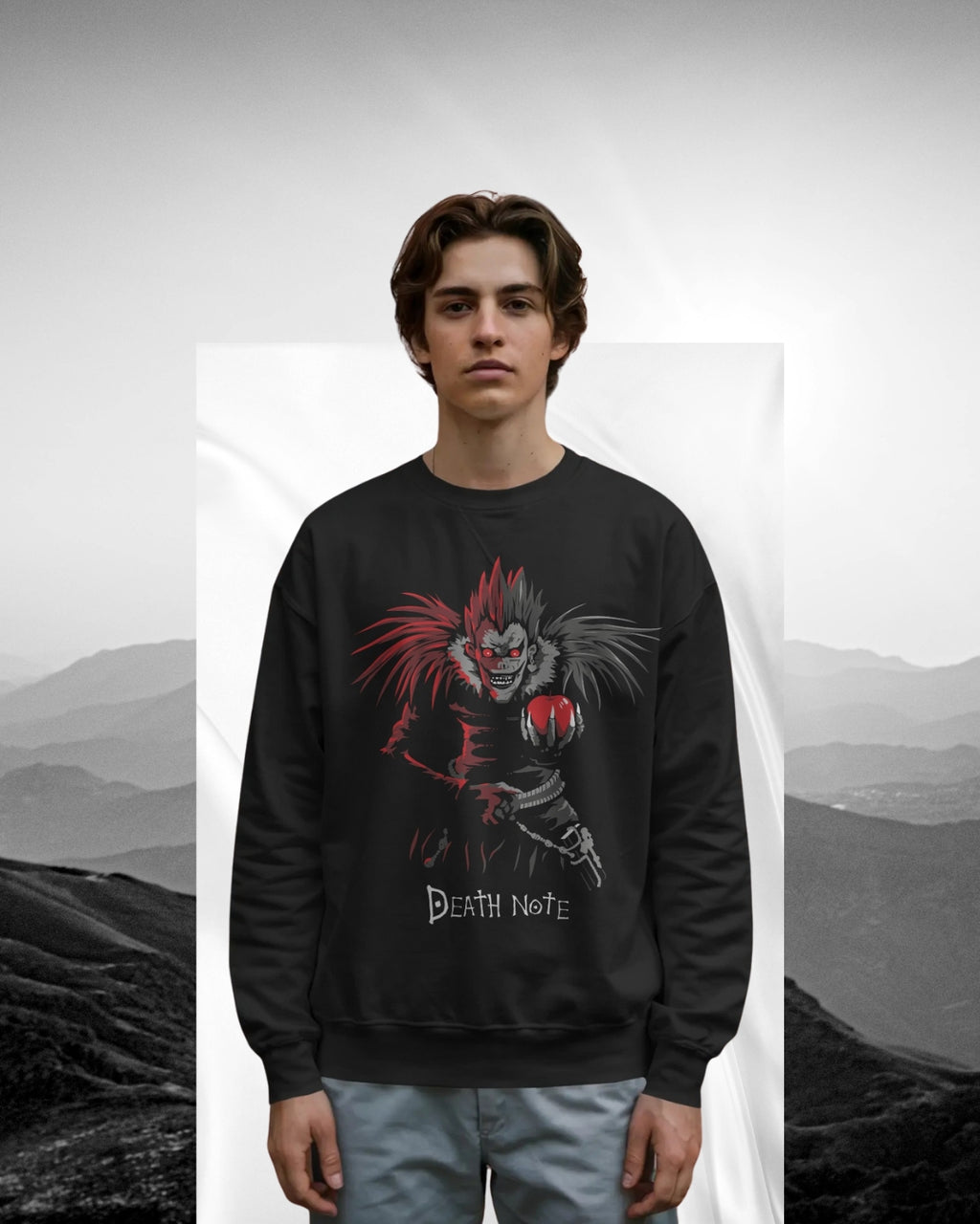 Deathnote Men Premium Sweatshirt