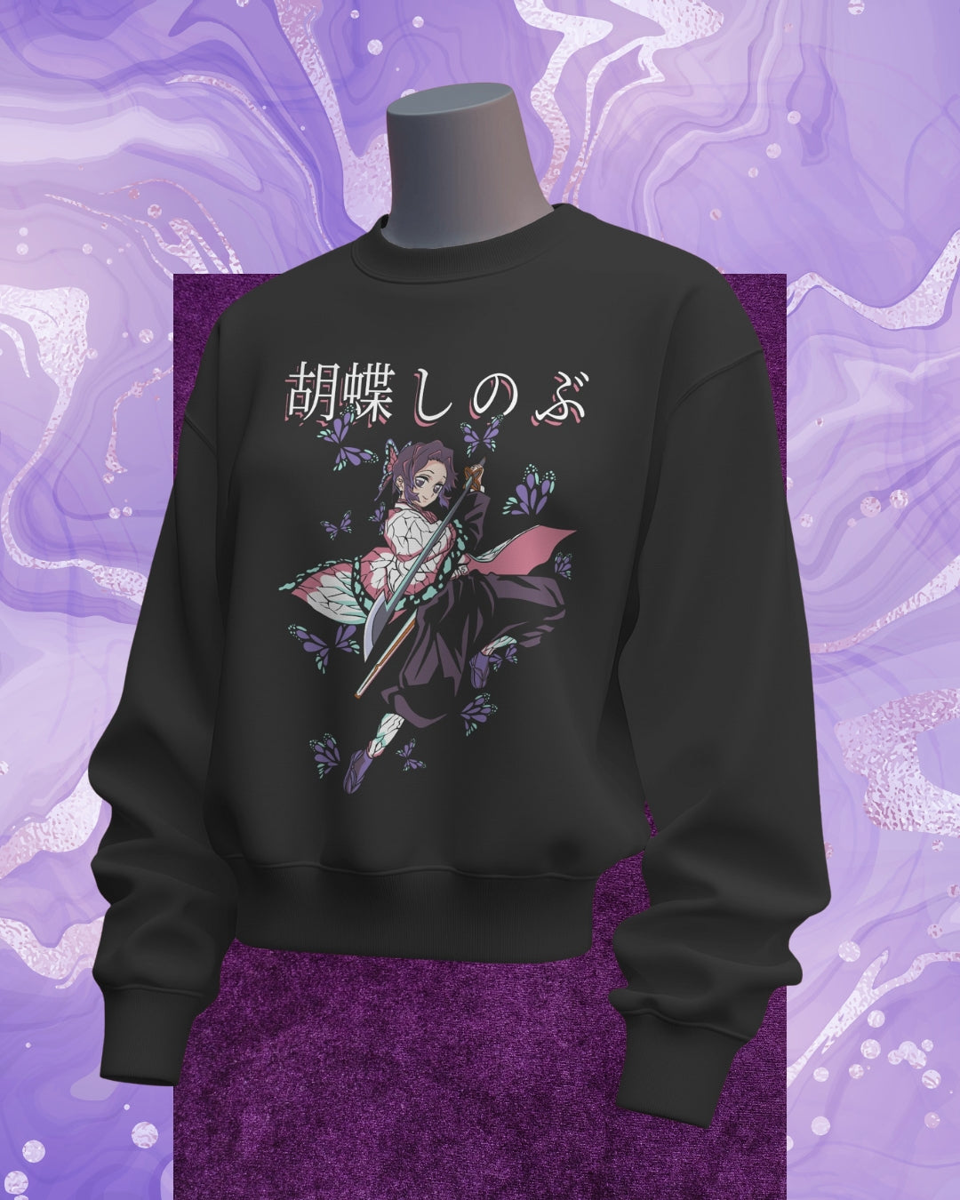 Shinobu Kocho Hashira Women Premium Sweatshirt