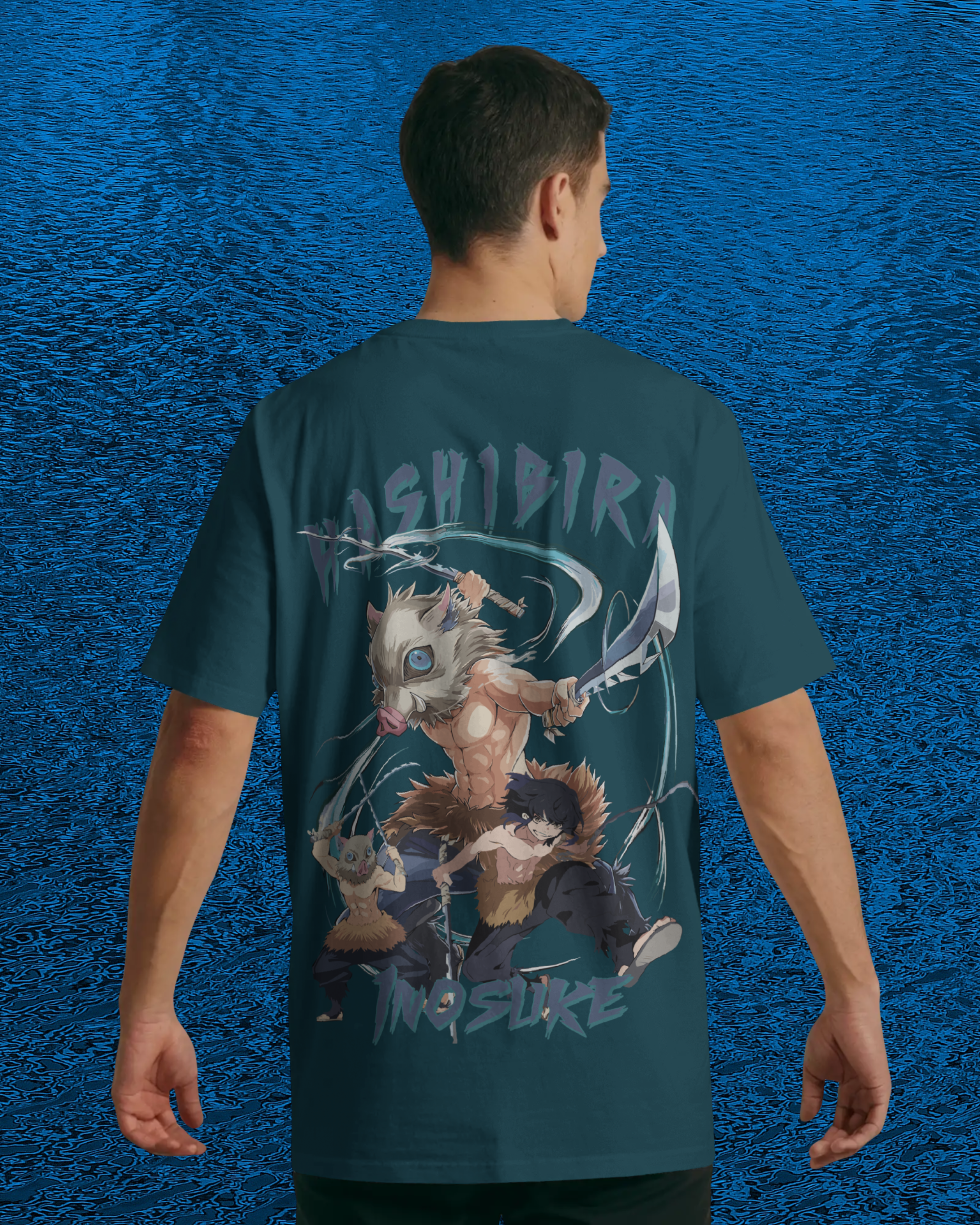 Inosuke Men Oversized T-shirt