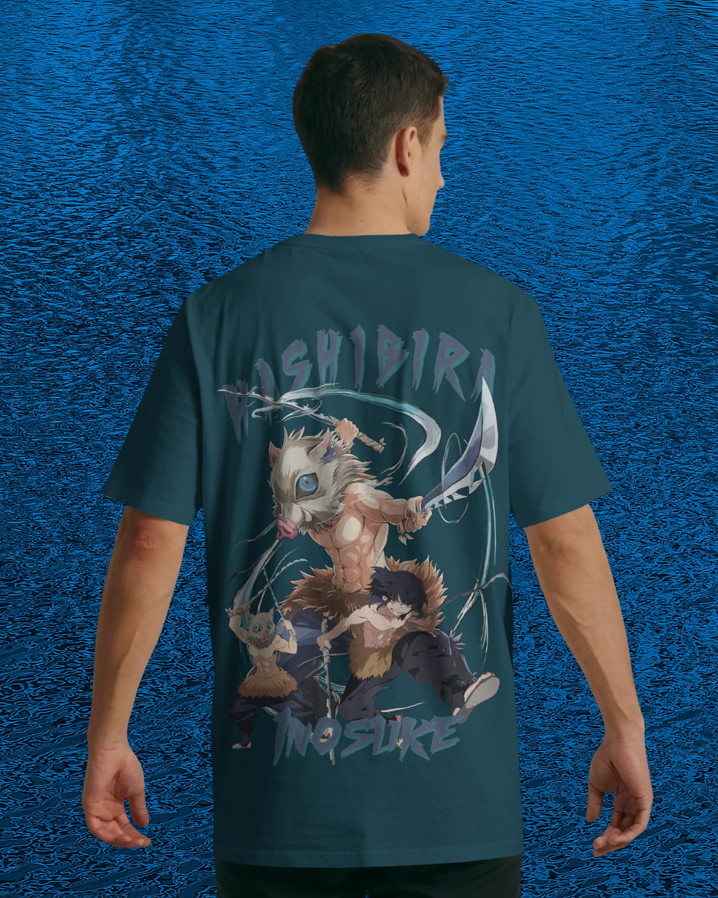 Inosuke Men Oversized T-shirt