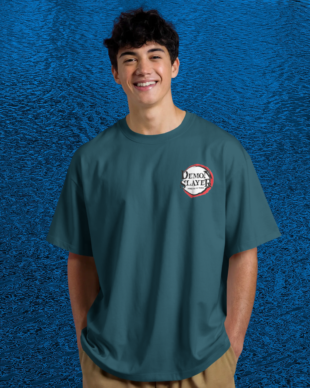 Inosuke Men Oversized T-shirt