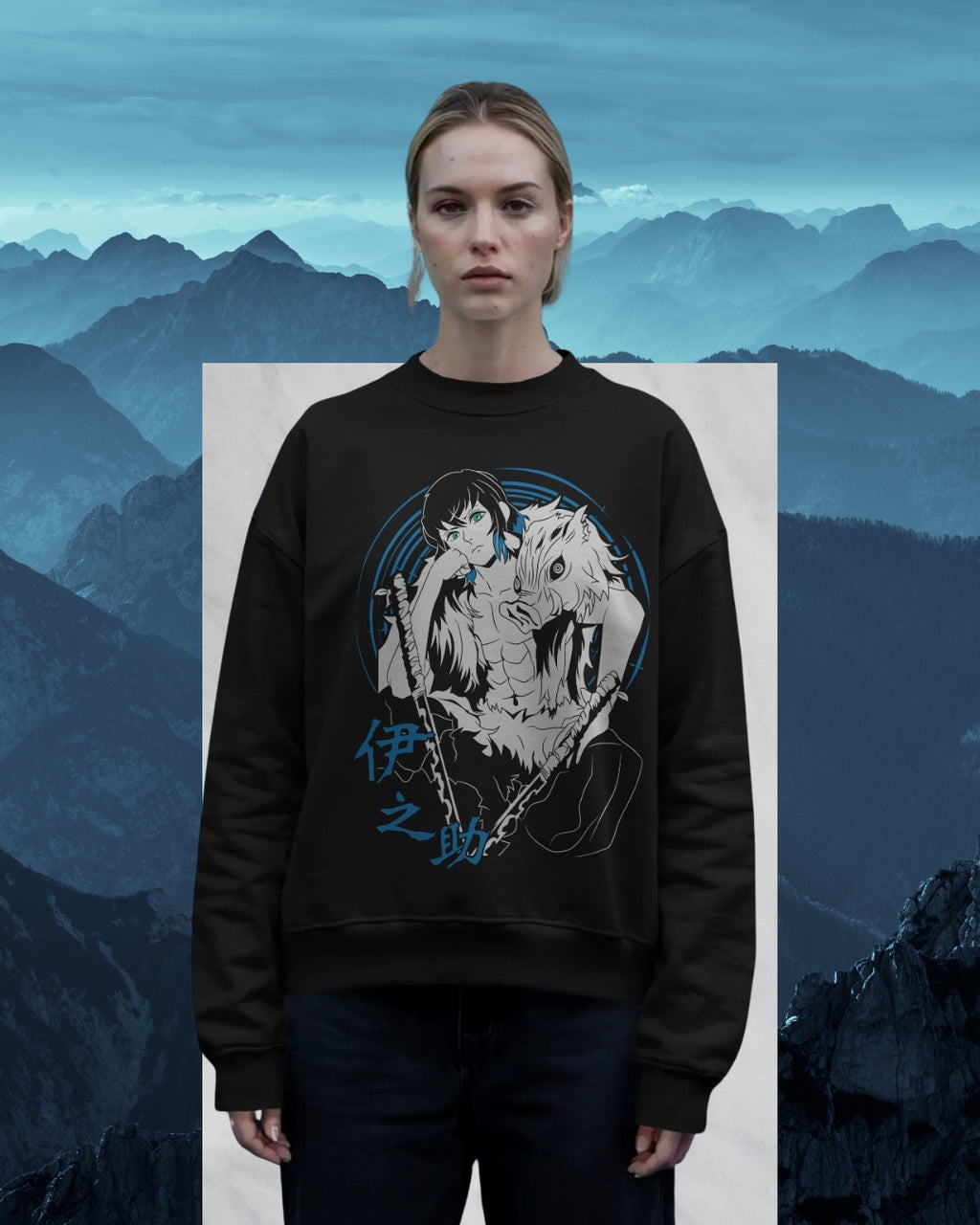 Inosuke Women Premium Sweatshirt