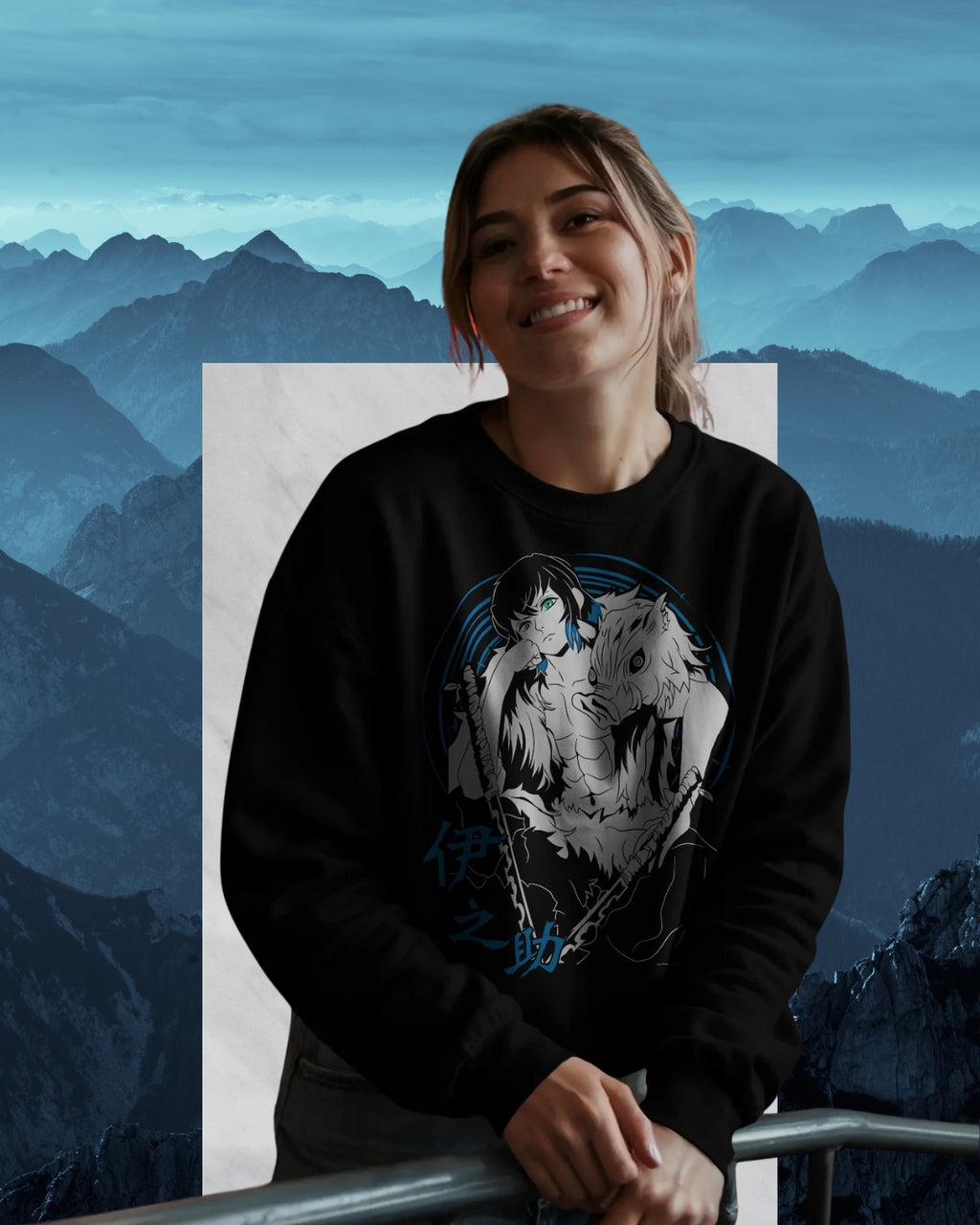 Inosuke Women Premium Sweatshirt