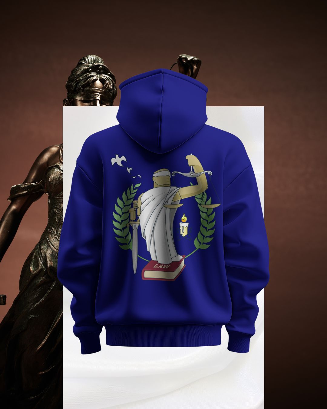 Law Justice Women Premium Hoodie