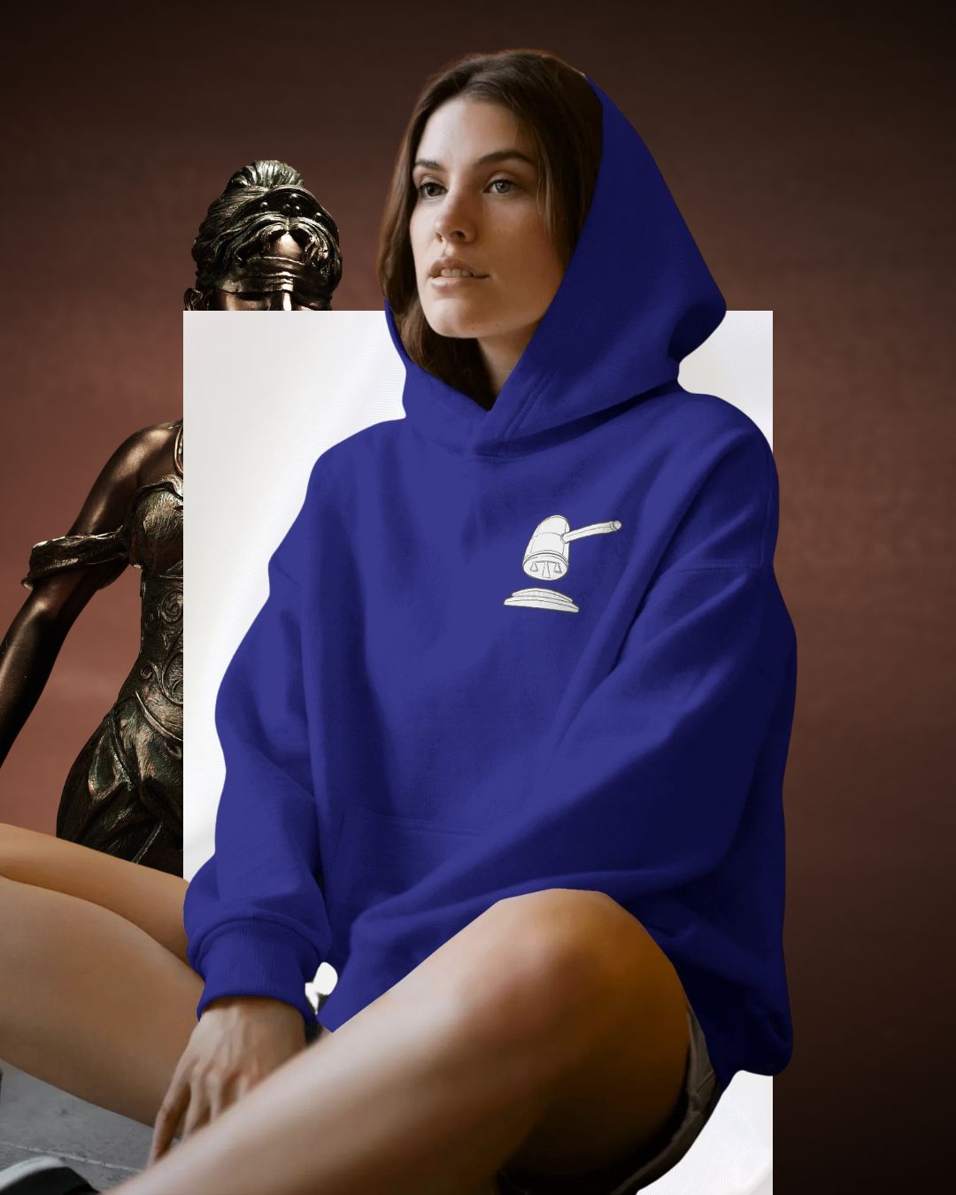 Law Justice Women Premium Hoodie