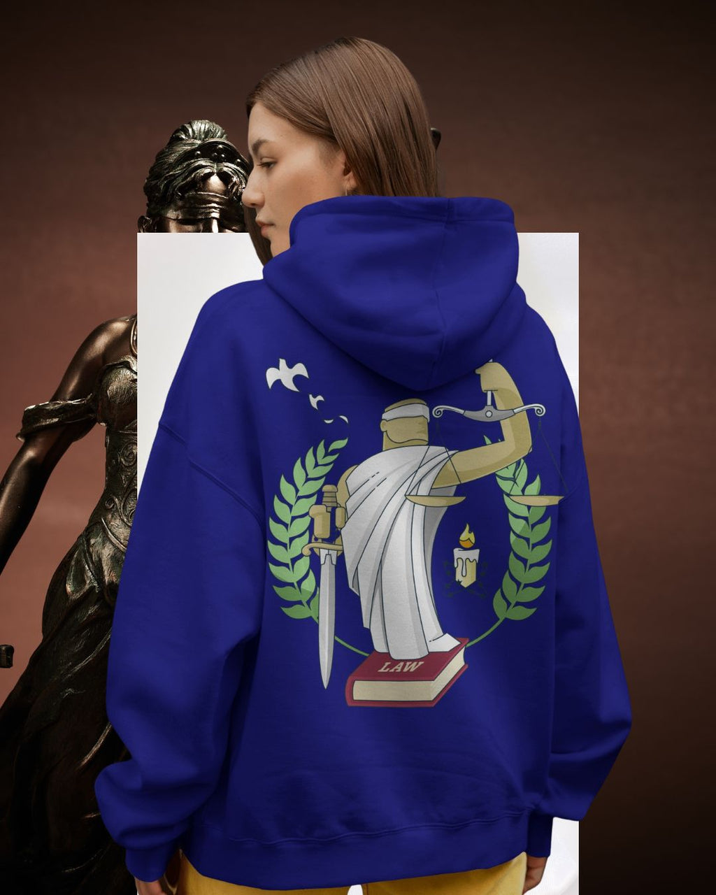 Law Justice Women Premium Hoodie