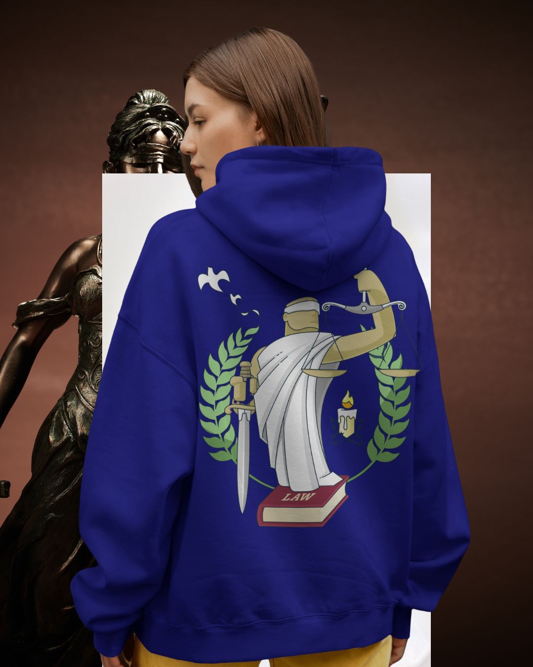 Law Justice Women Premium Hoodie