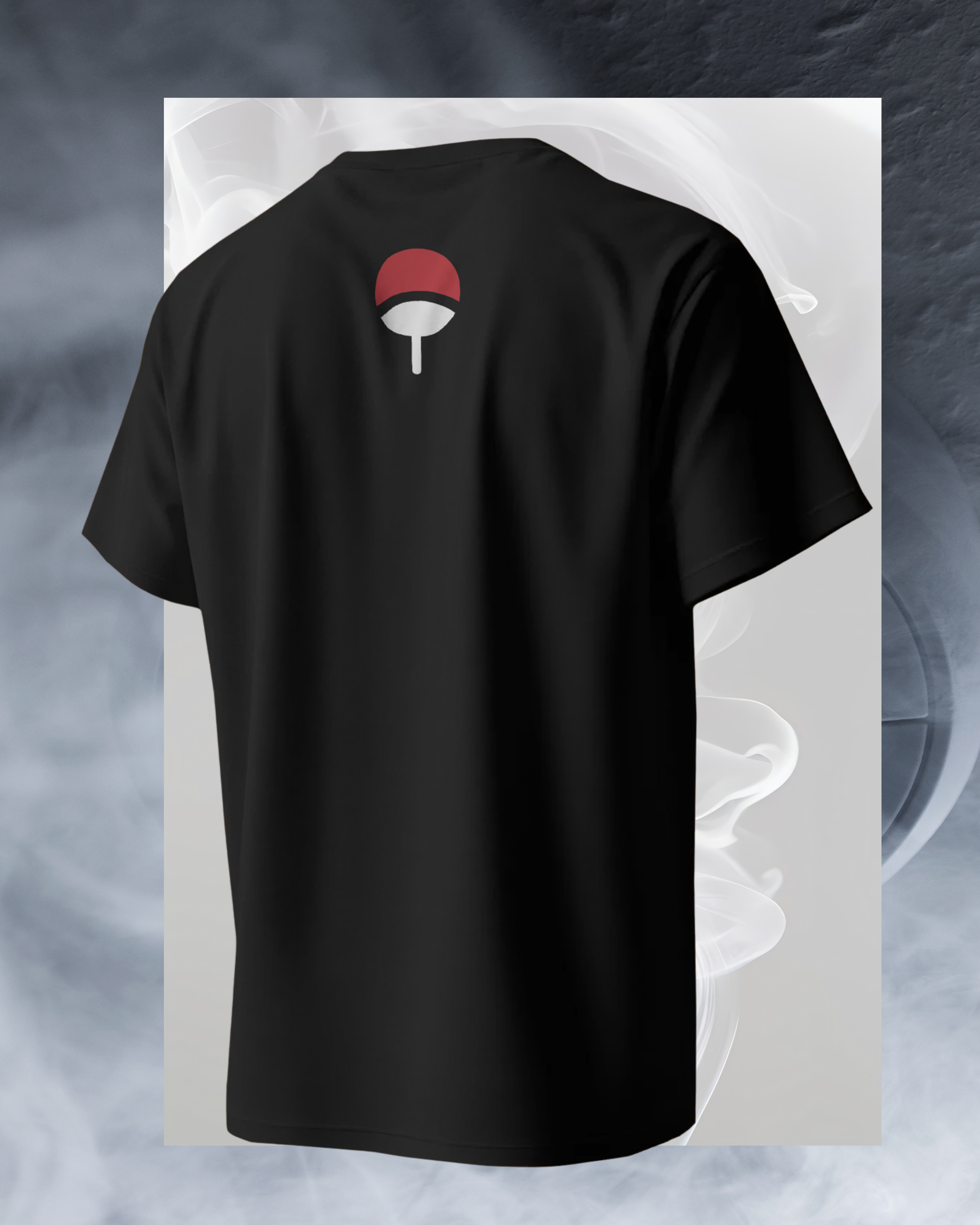 Madara oversized printed T-shirt featuring Uchiha Madara from Naruto anime – stylish unisex anime streetwear for fans