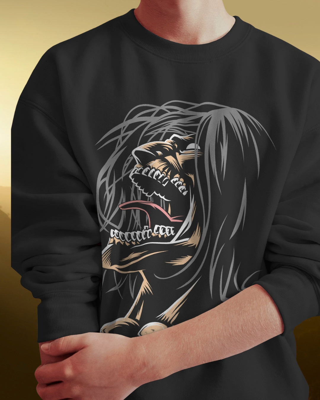 Attack On Titan Men Premium Sweatshirt