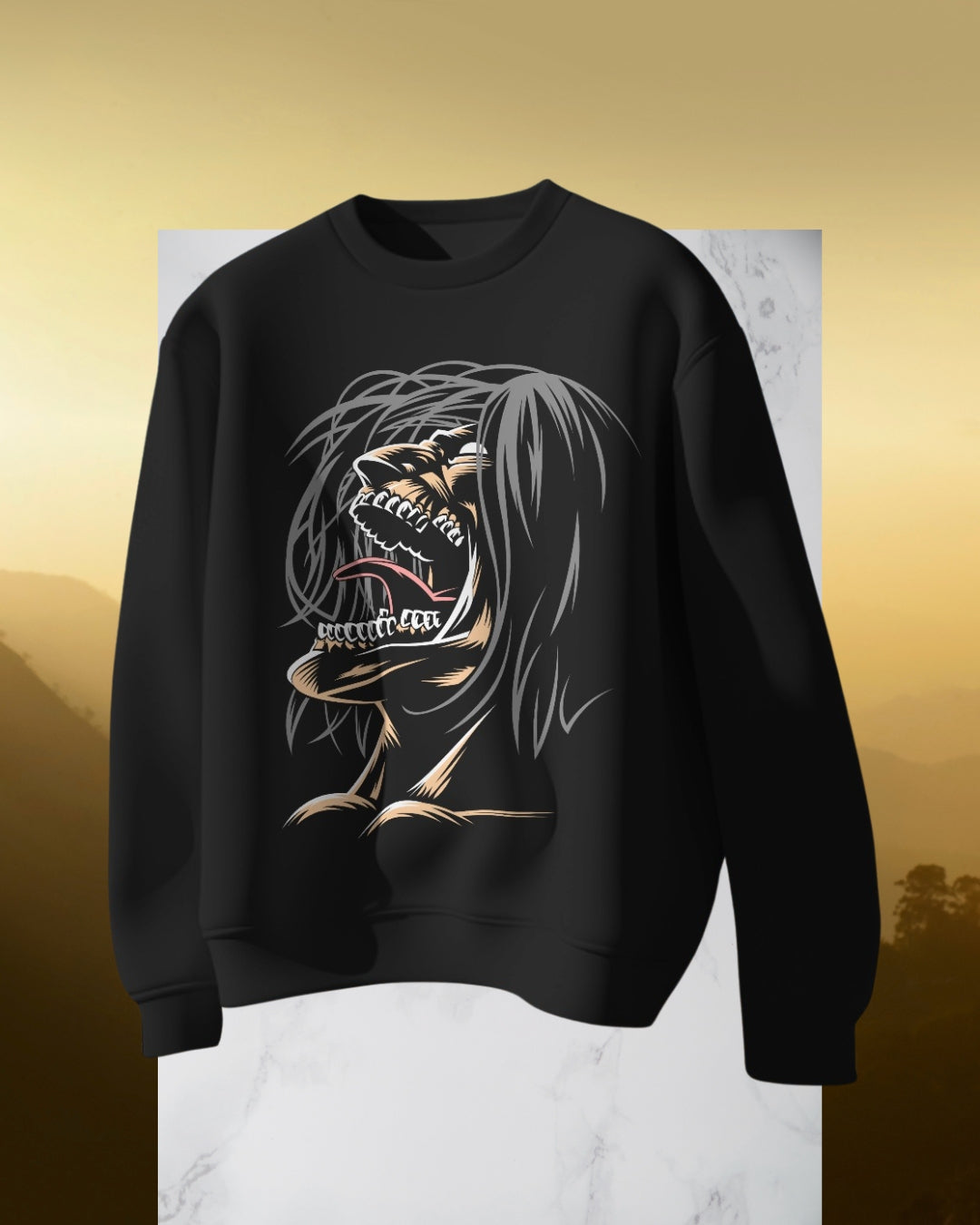 Attack On Titan Men Premium Sweatshirt