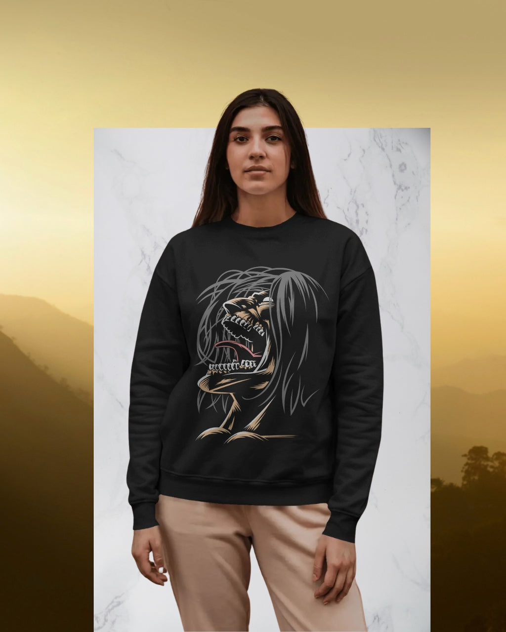 Attack On Titan Women Premium Sweatshirt