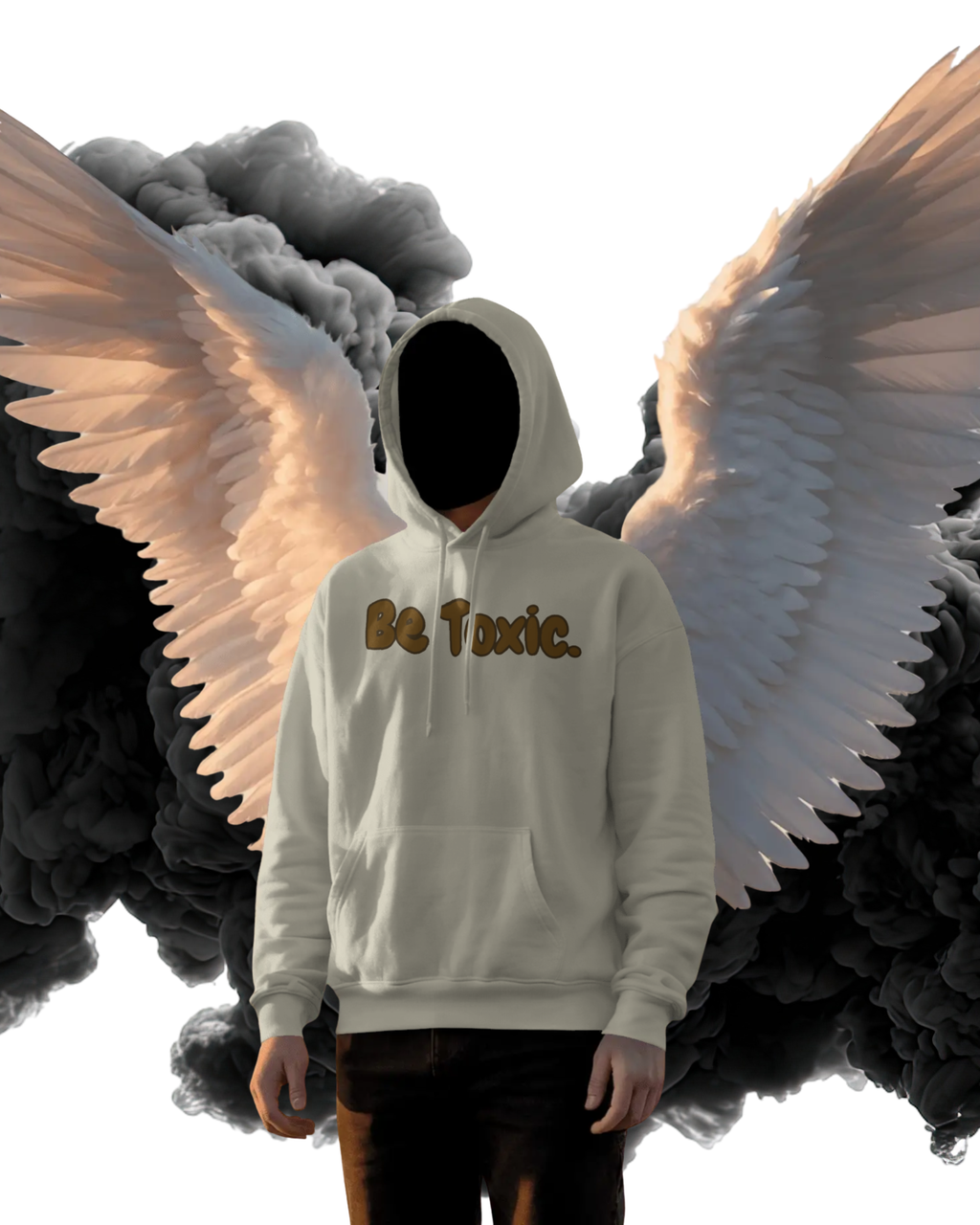 Be Toxic Men Premium Hoodie