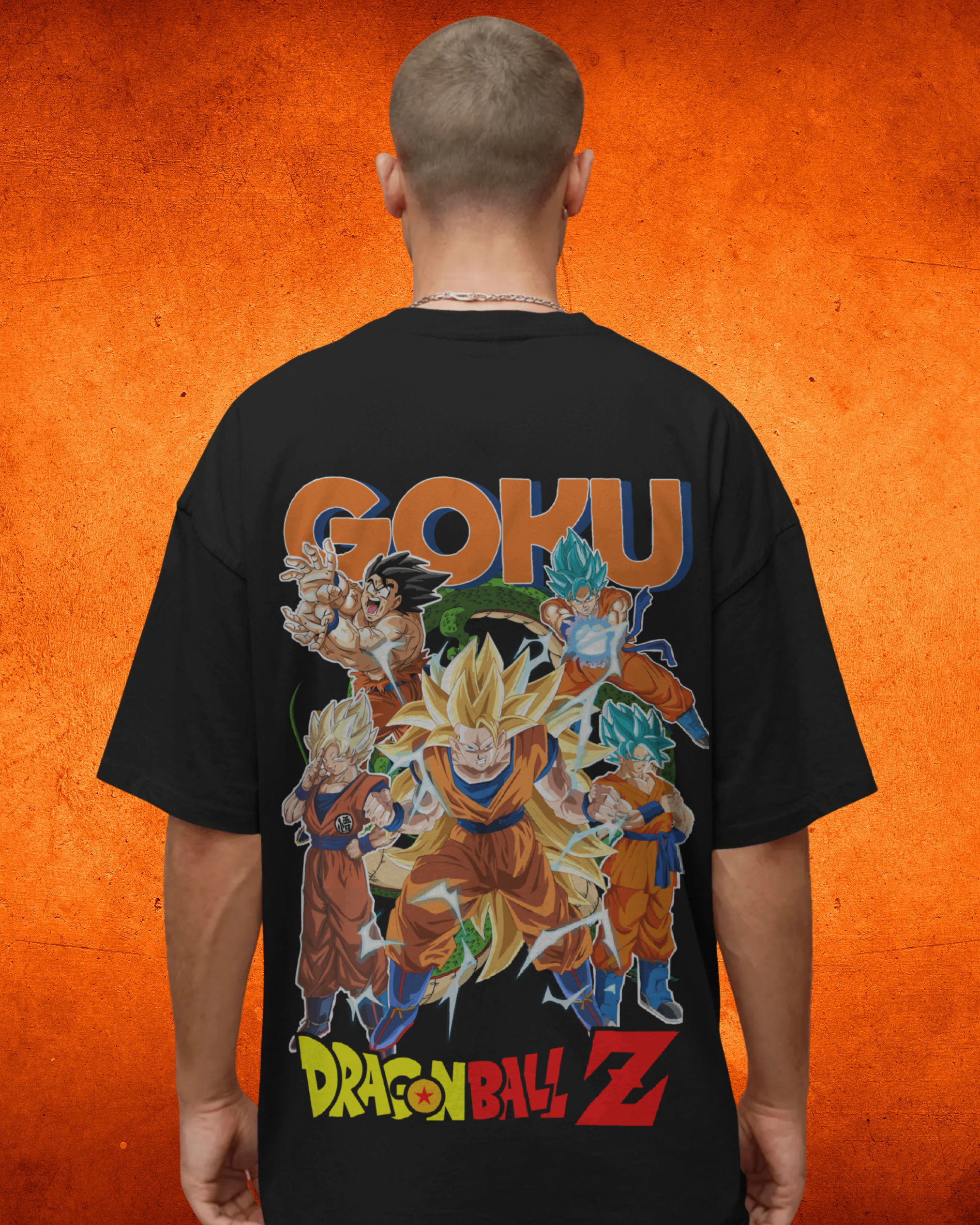 Goku Men Oversized T-Shirt