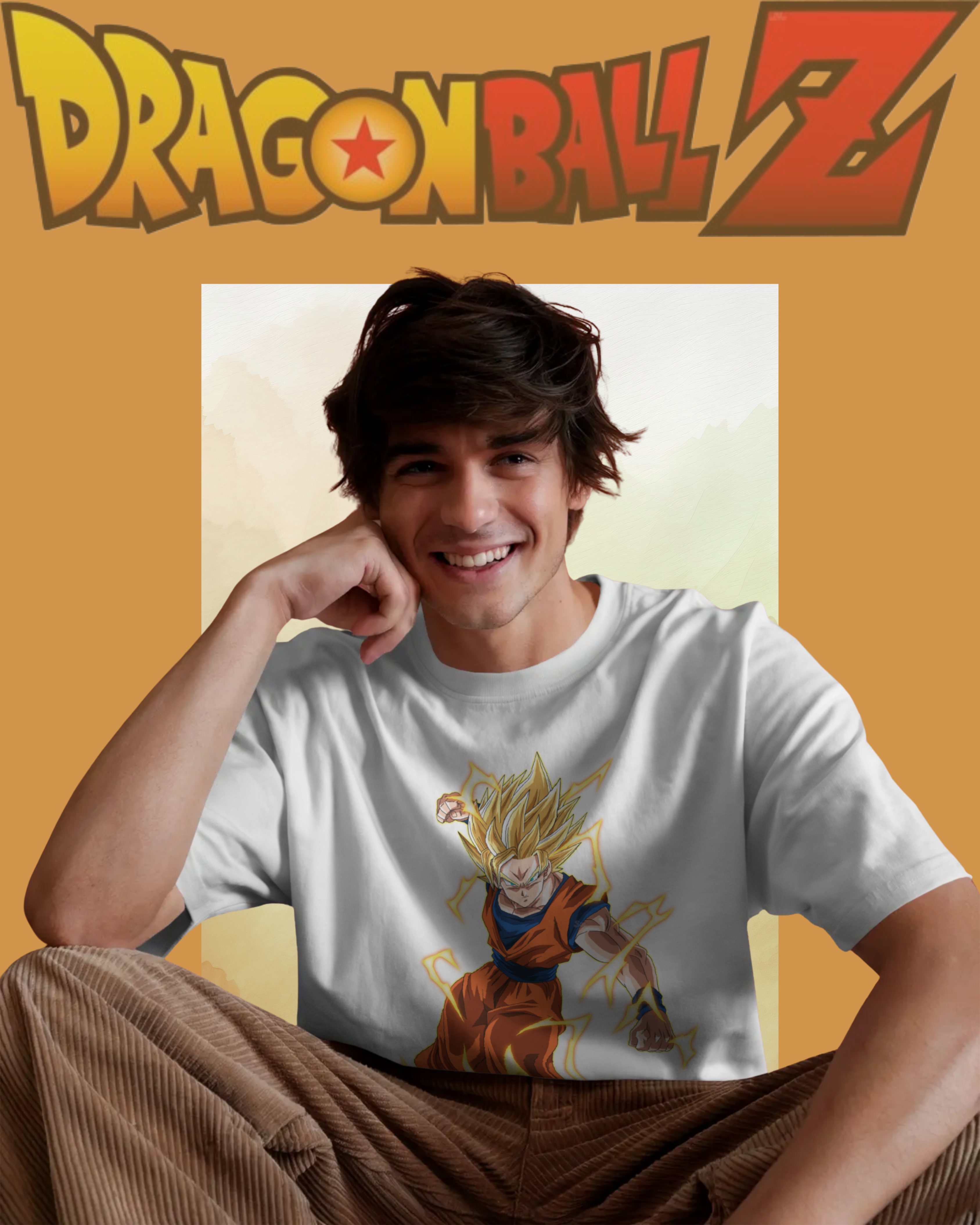 Goku Super Saiyan T-shirt – bold anime print for streetwear fashion