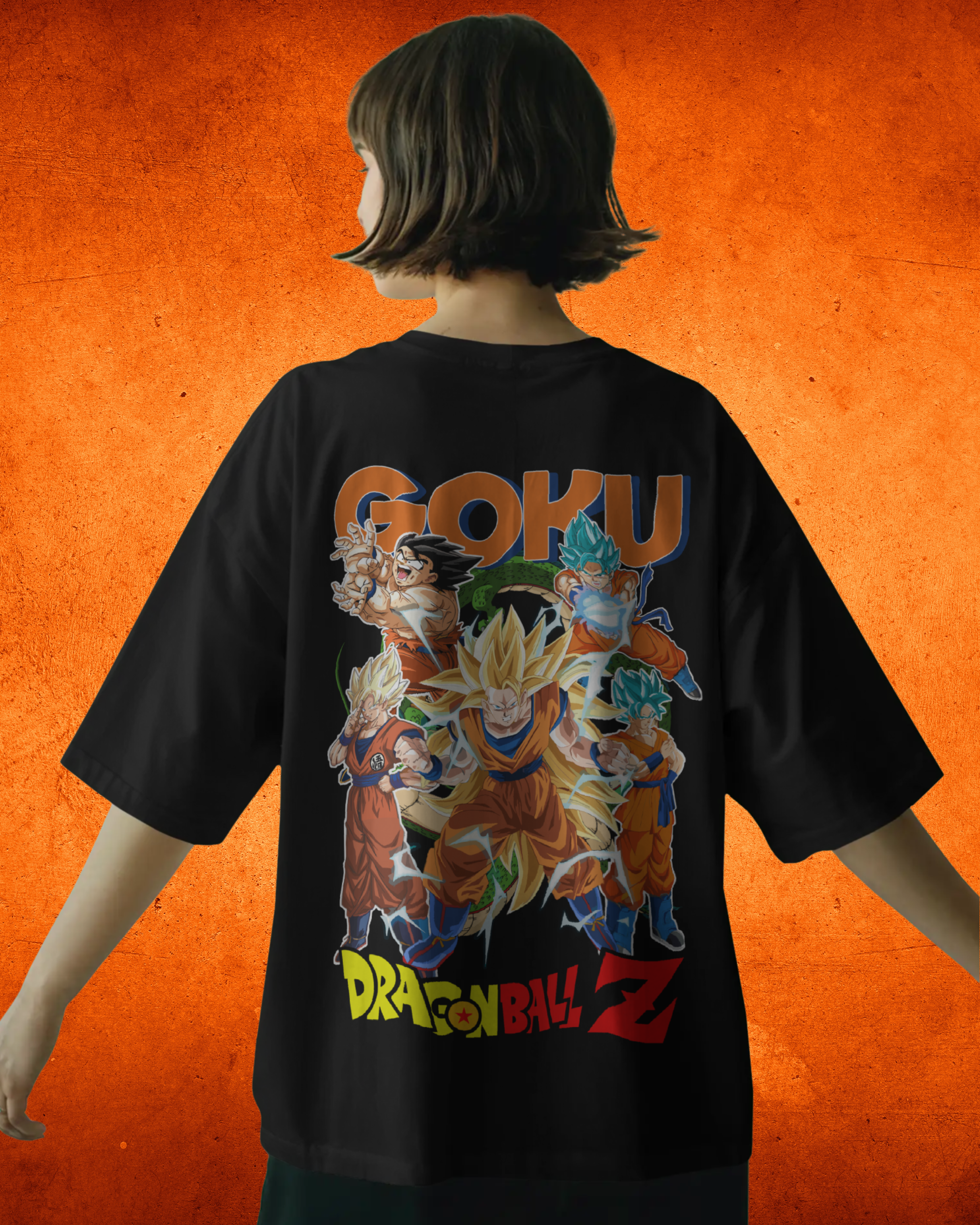 Goku Women Oversized T-Shirt