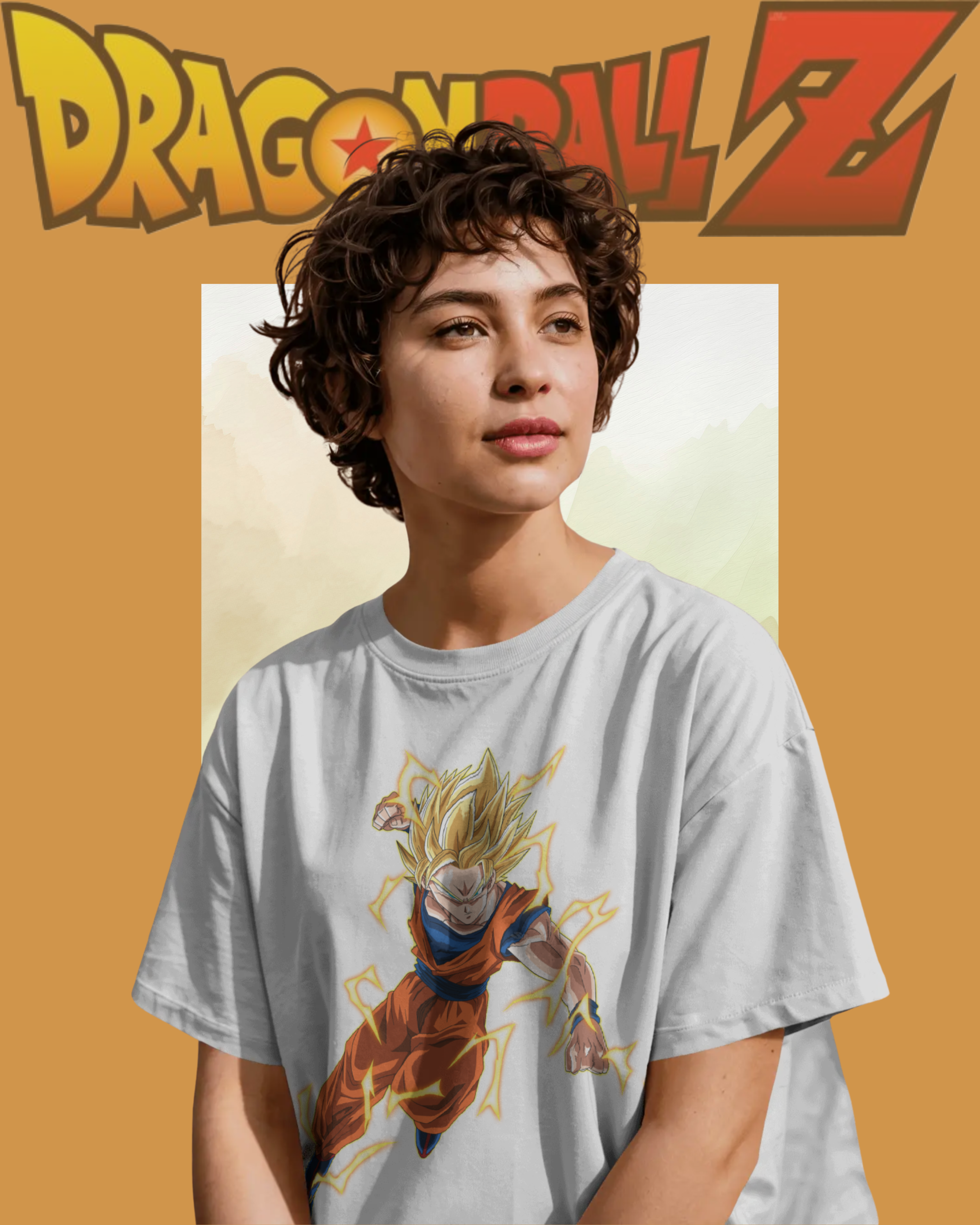 Goku Super Saiyan T-shirt – bold anime print for streetwear fashion