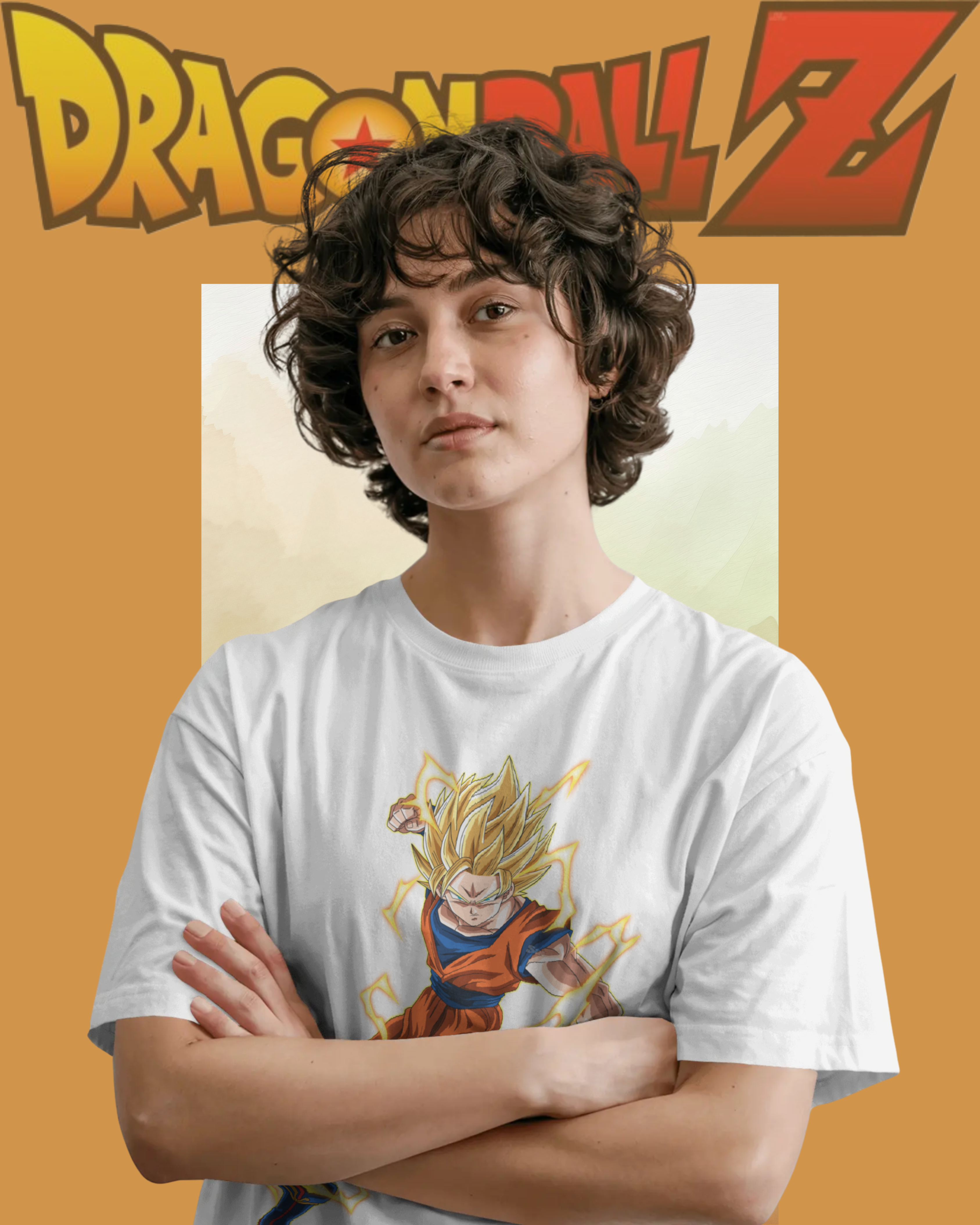 Goku Super Saiyan T-shirt – bold anime print for streetwear fashion