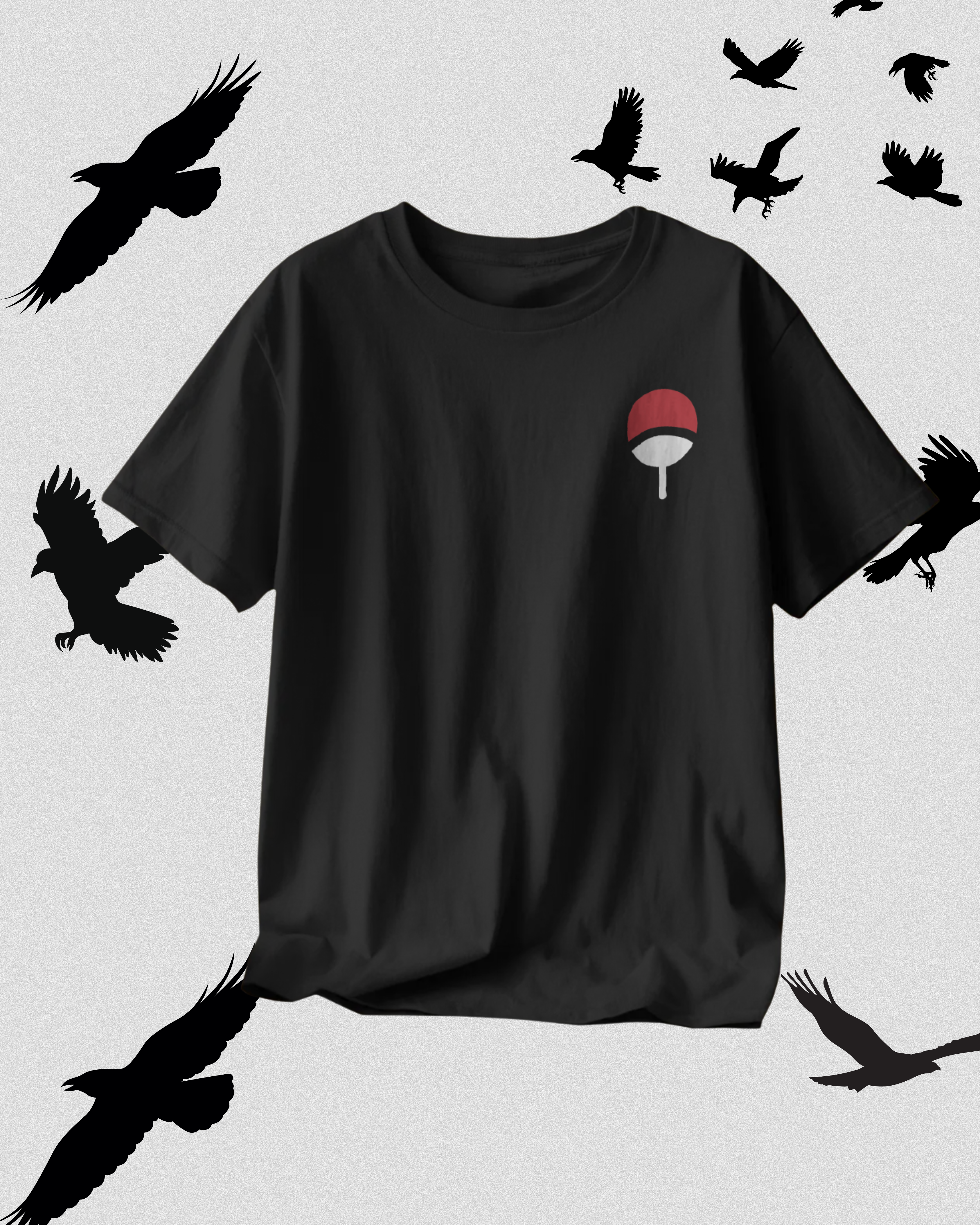 Itachi Uchiha oversized printed T-shirt – Naruto anime streetwear for men and women