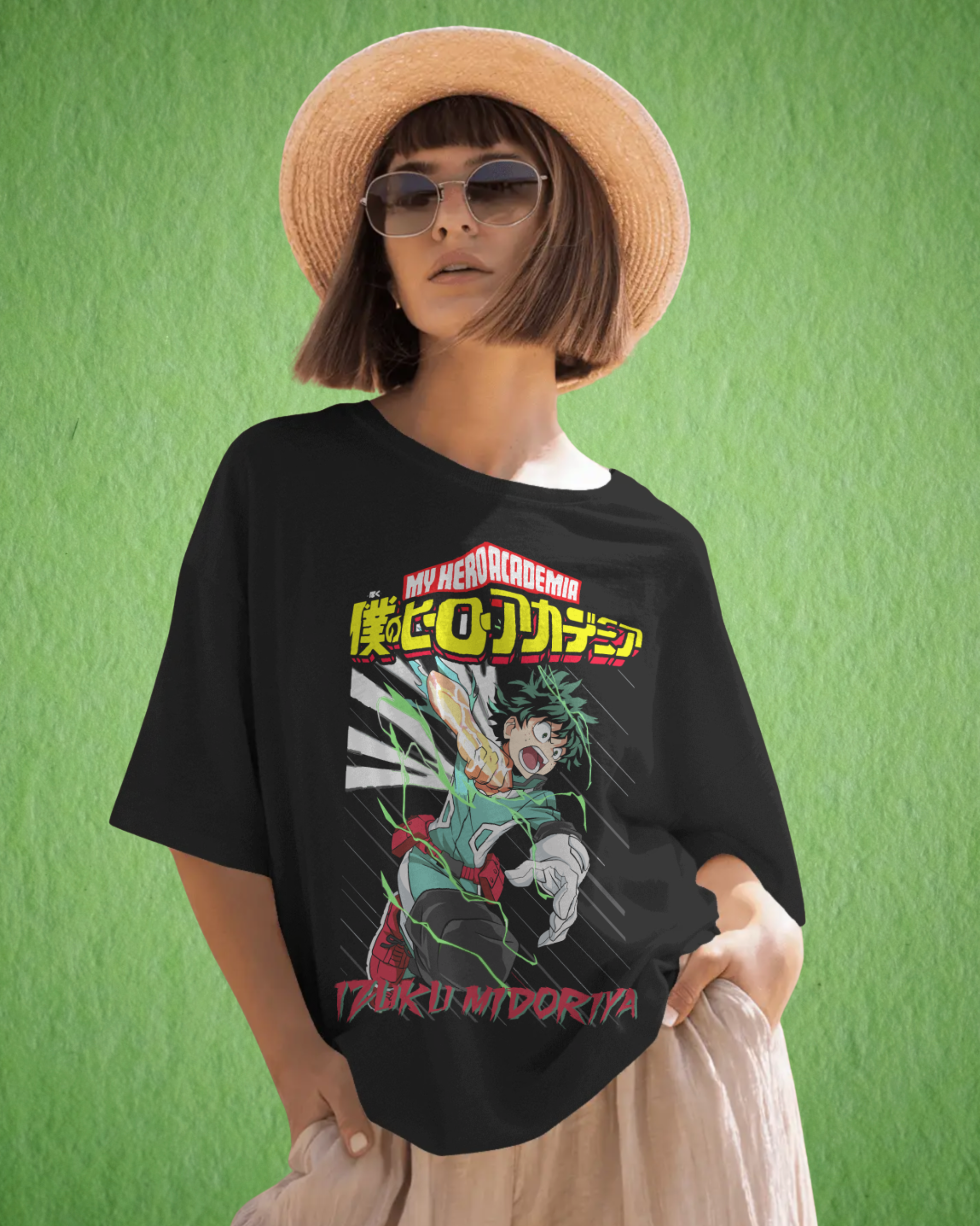 Izuku Midoriya Women Oversized T-Shirt