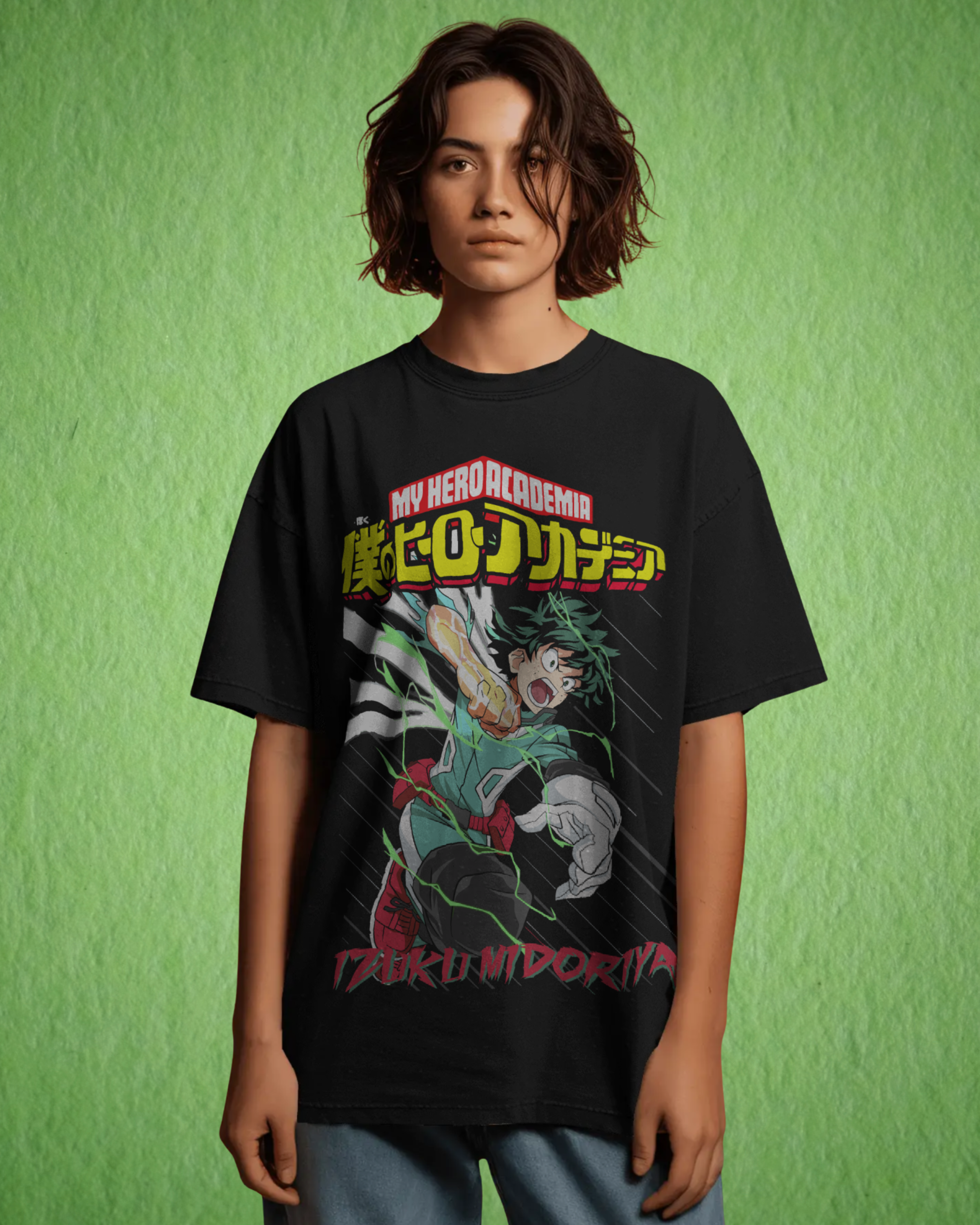 Izuku Midoriya Women Oversized T-Shirt