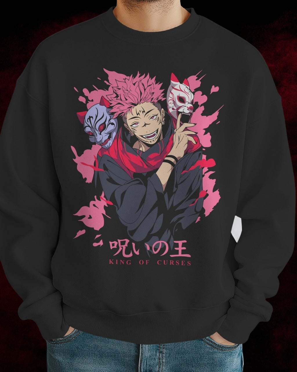 Sukuna JJK Men Premium Sweatshirt