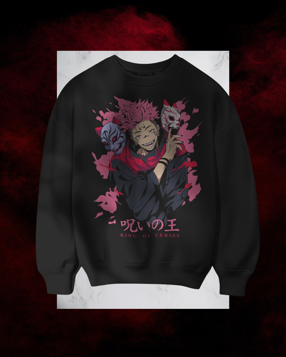 Sukuna JJK Men Premium Sweatshirt