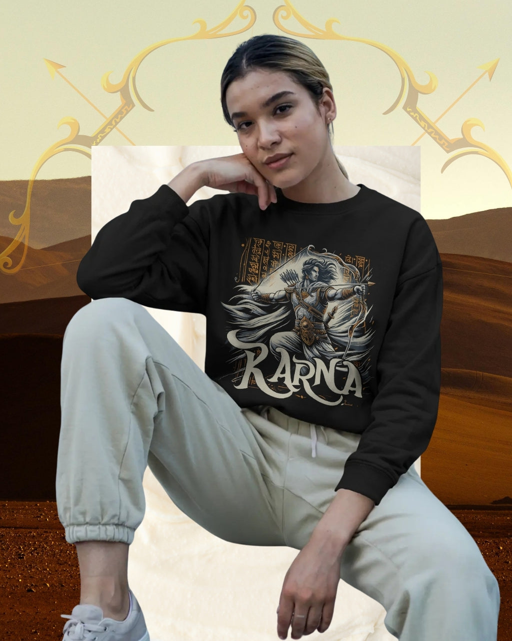 Karna Women Premium Sweatshirt