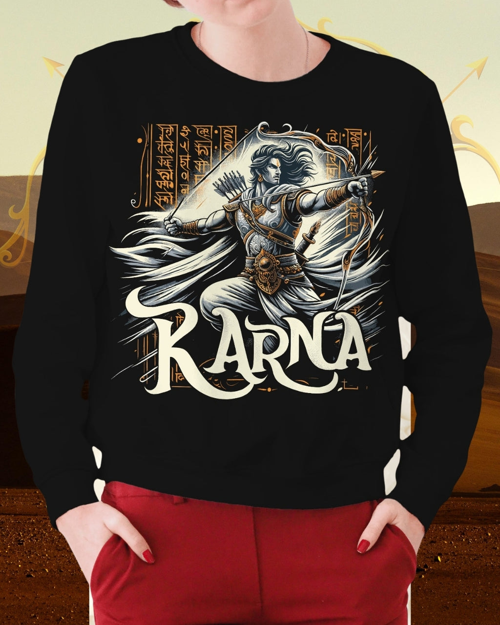 Karna Women Premium Sweatshirt