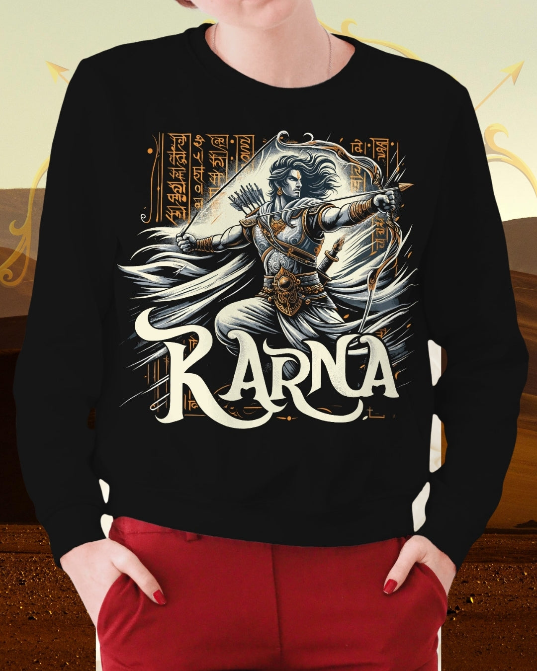 Karna Women Premium Sweatshirt
