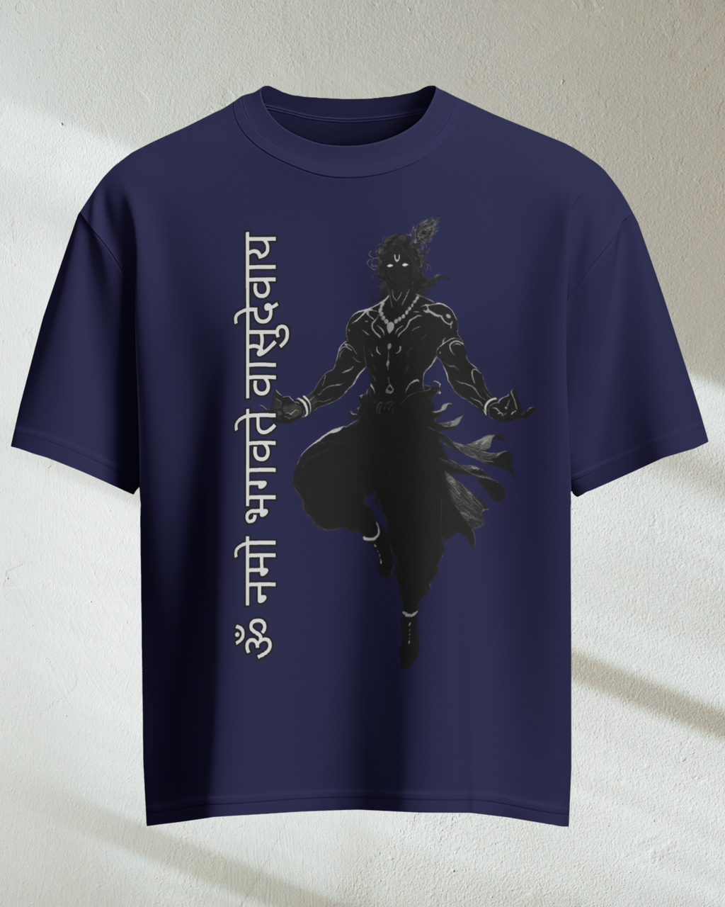 Lord Krishna Men Oversized  T-Shirt