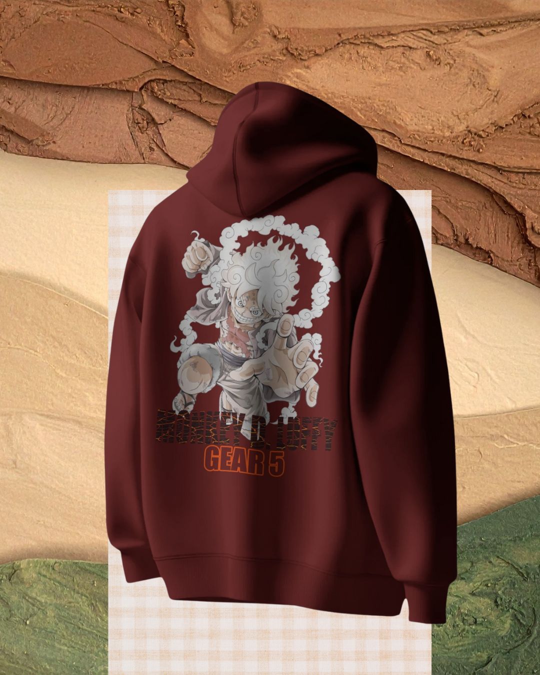 Luffy Gear 5 Men Premium Hoodie