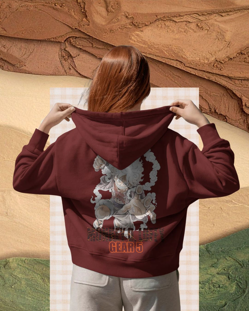 Luffy Gear 5 Women Premium Hoodie