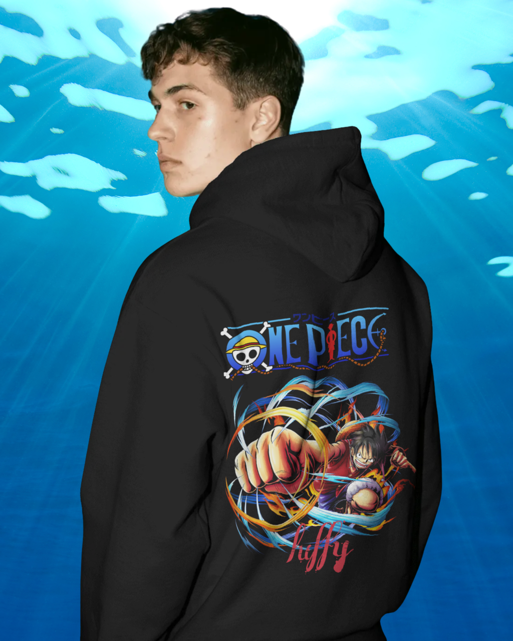 Luffy Men Premium Hoodie