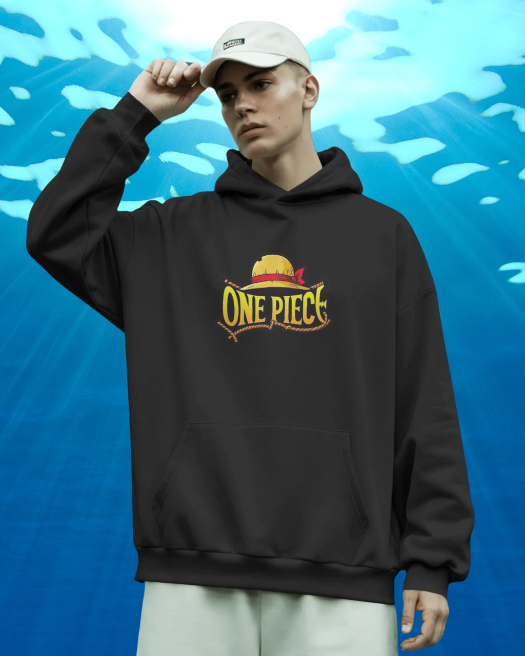 Luffy Men Premium Hoodie