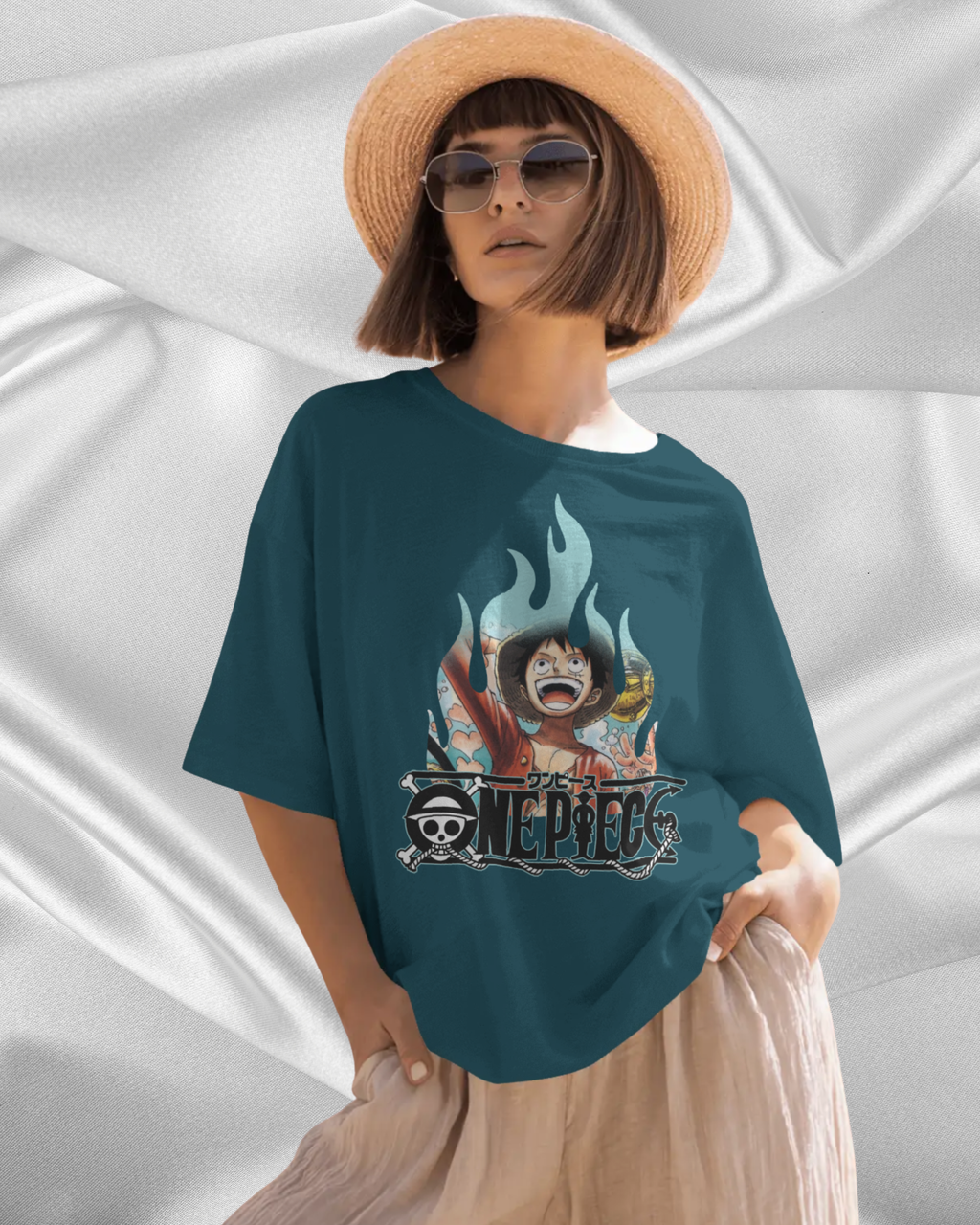 Luffy Women Oversized T-Shirt