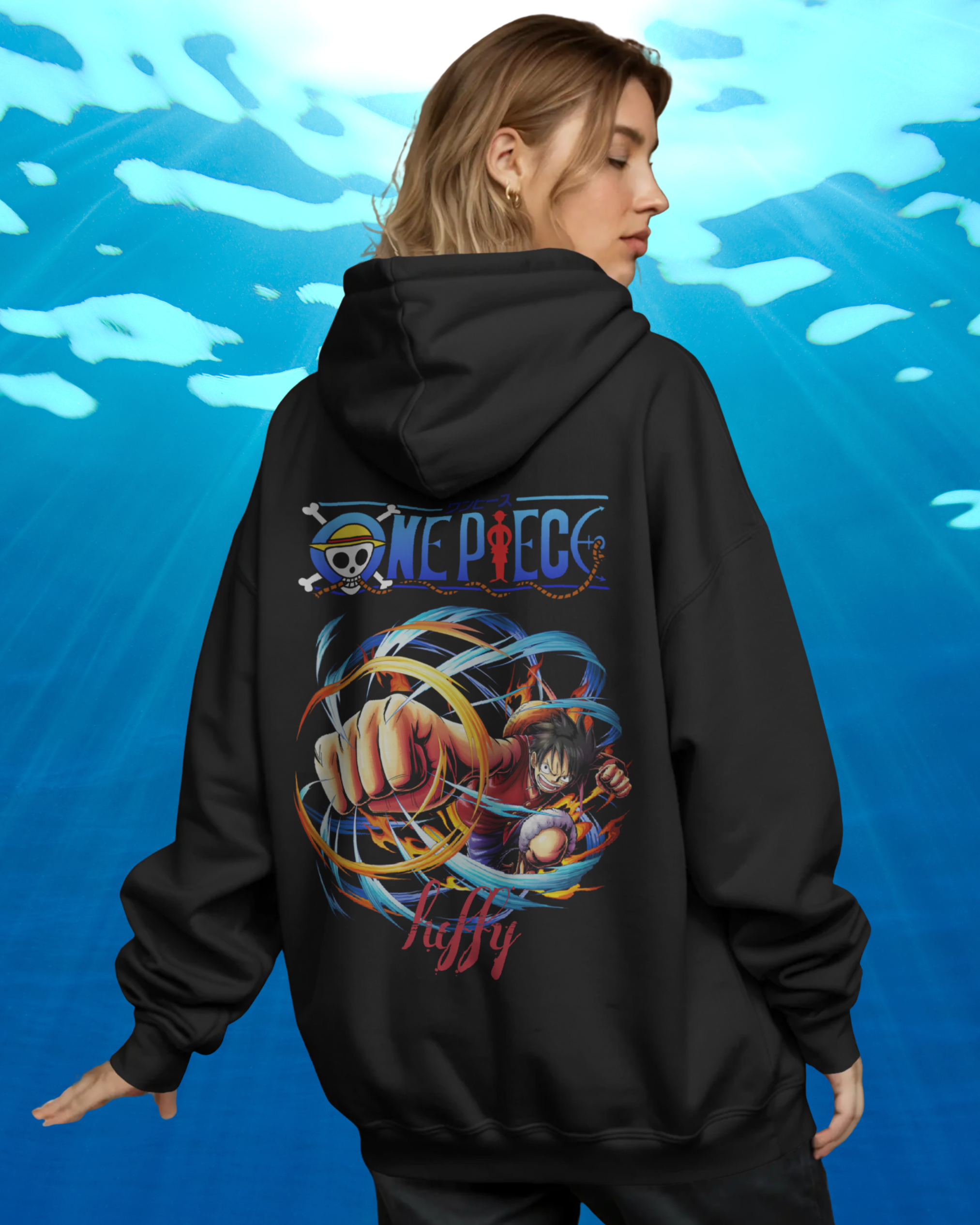 Luffy Women Premium Hoodie