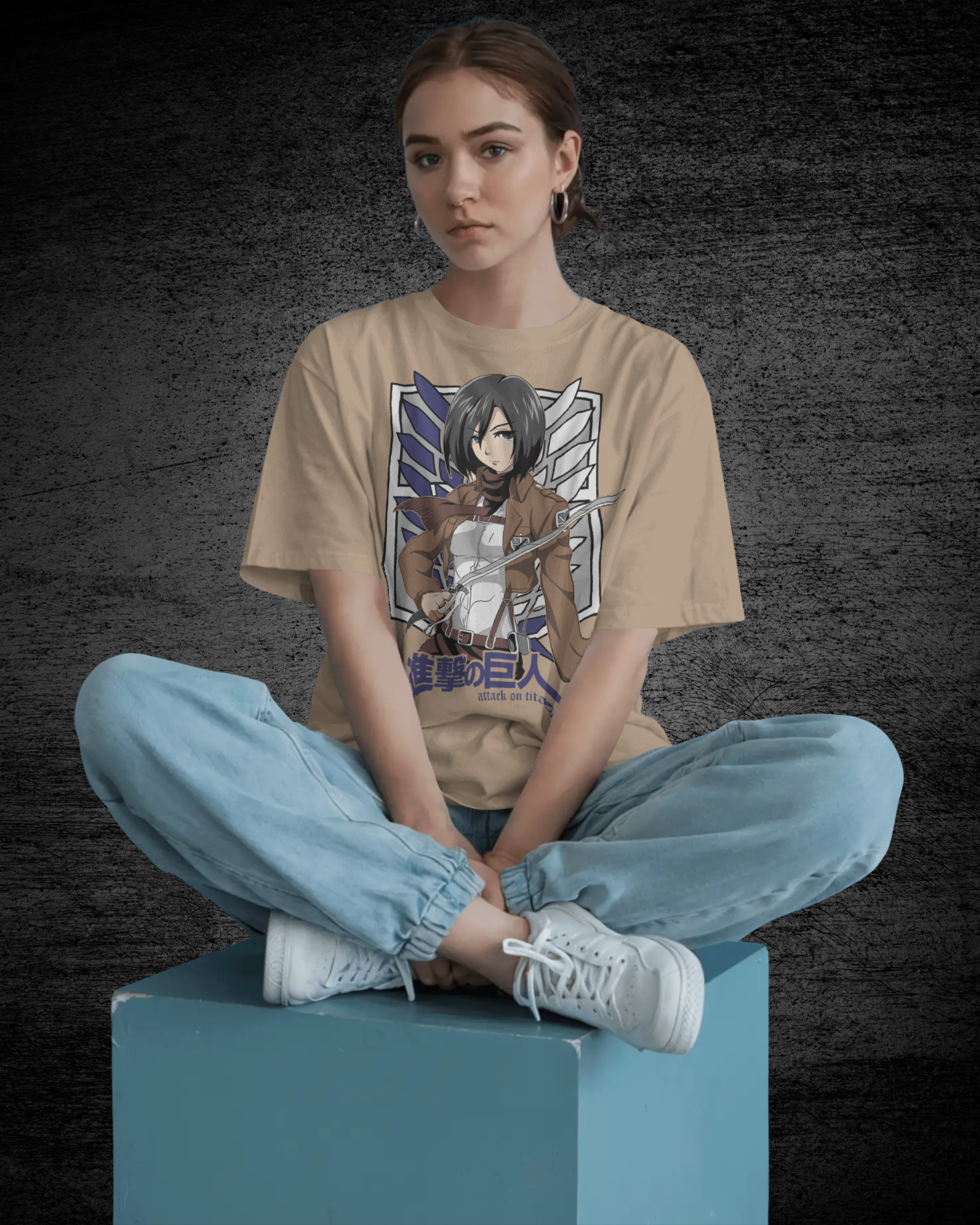 Mikasa Women Oversized T-Shirt