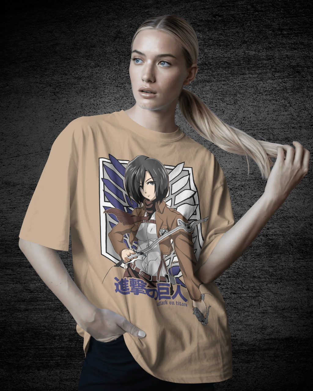 Mikasa Women Oversized T-Shirt
