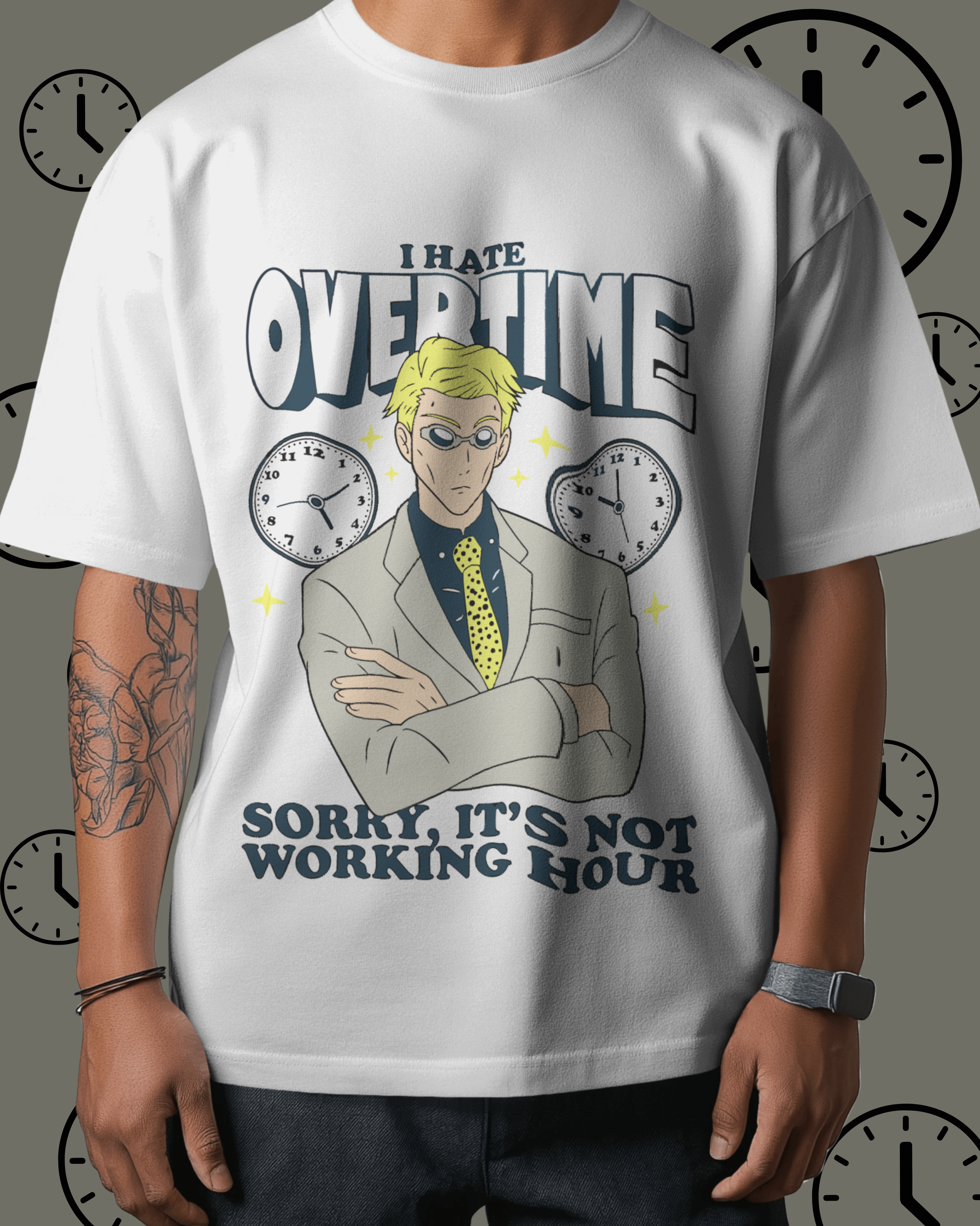 Bold Nanami print T-shirt – stylish Jujutsu Kaisen fan merchandise