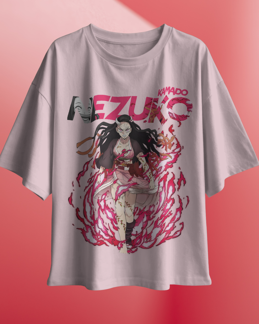 Nezuko Demon Slayer Oversized T-shirt