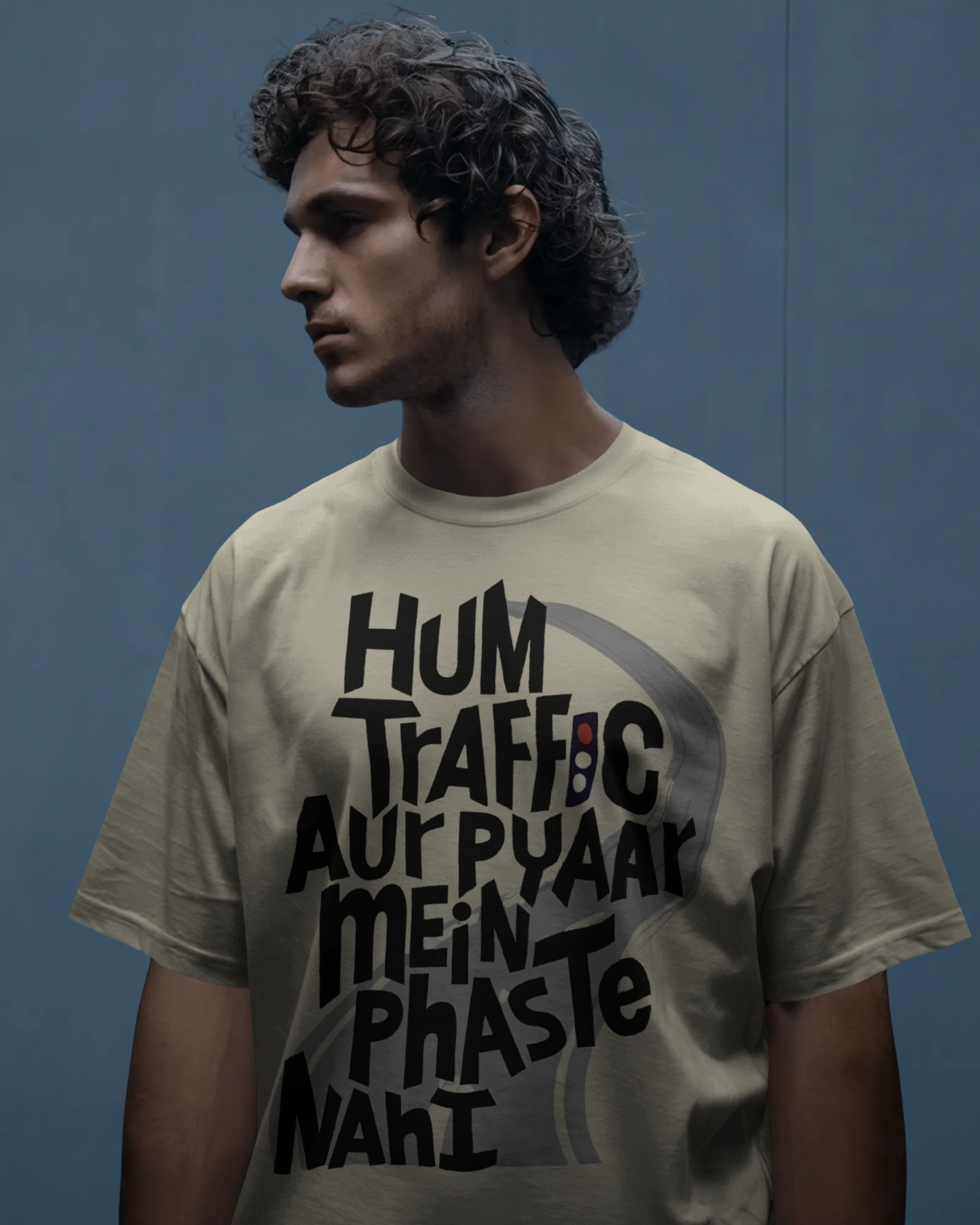 গোকু পুরুষদের ওভারসাইজড টি-শার্ট