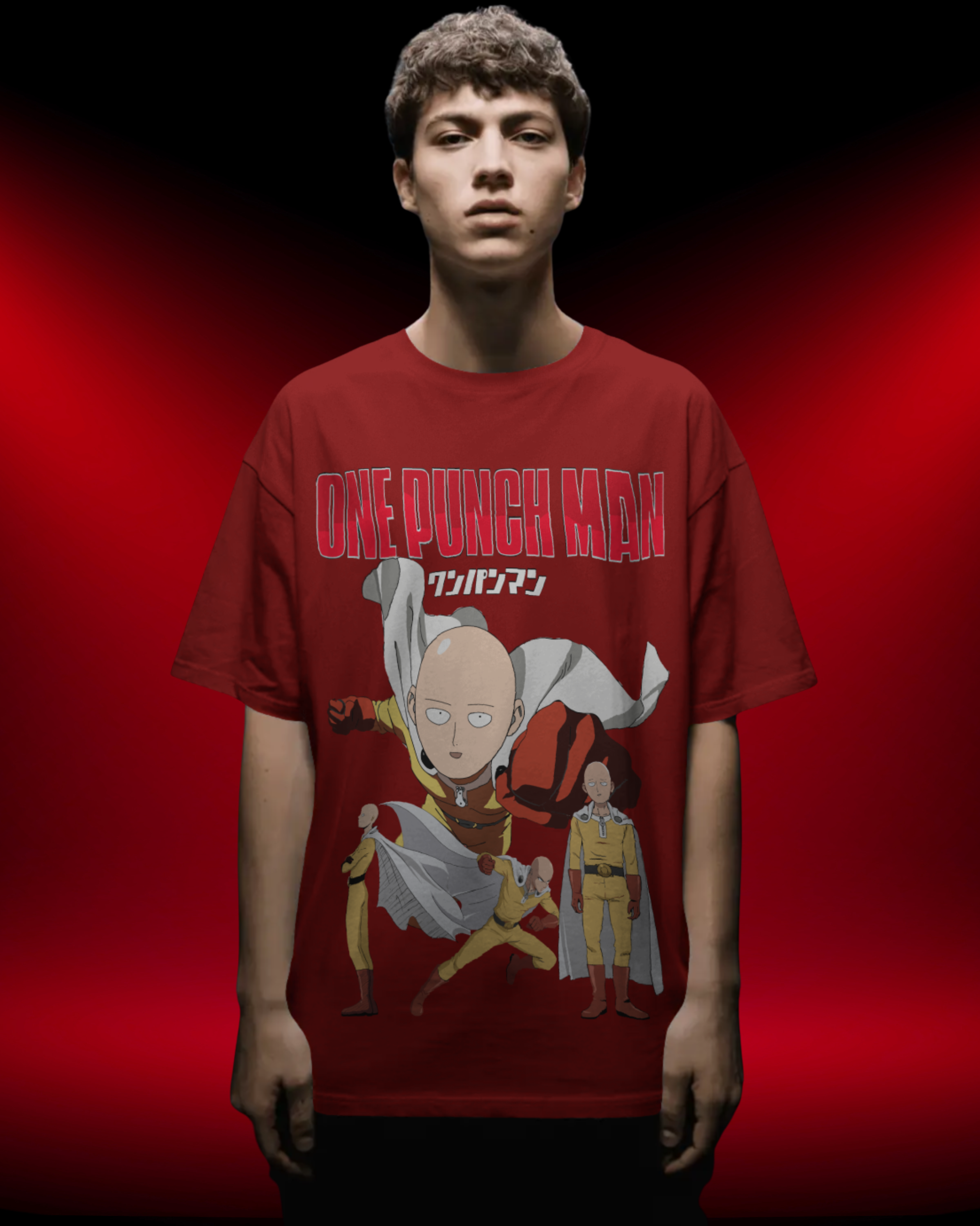 Saitama Men Oversized T-Shirt